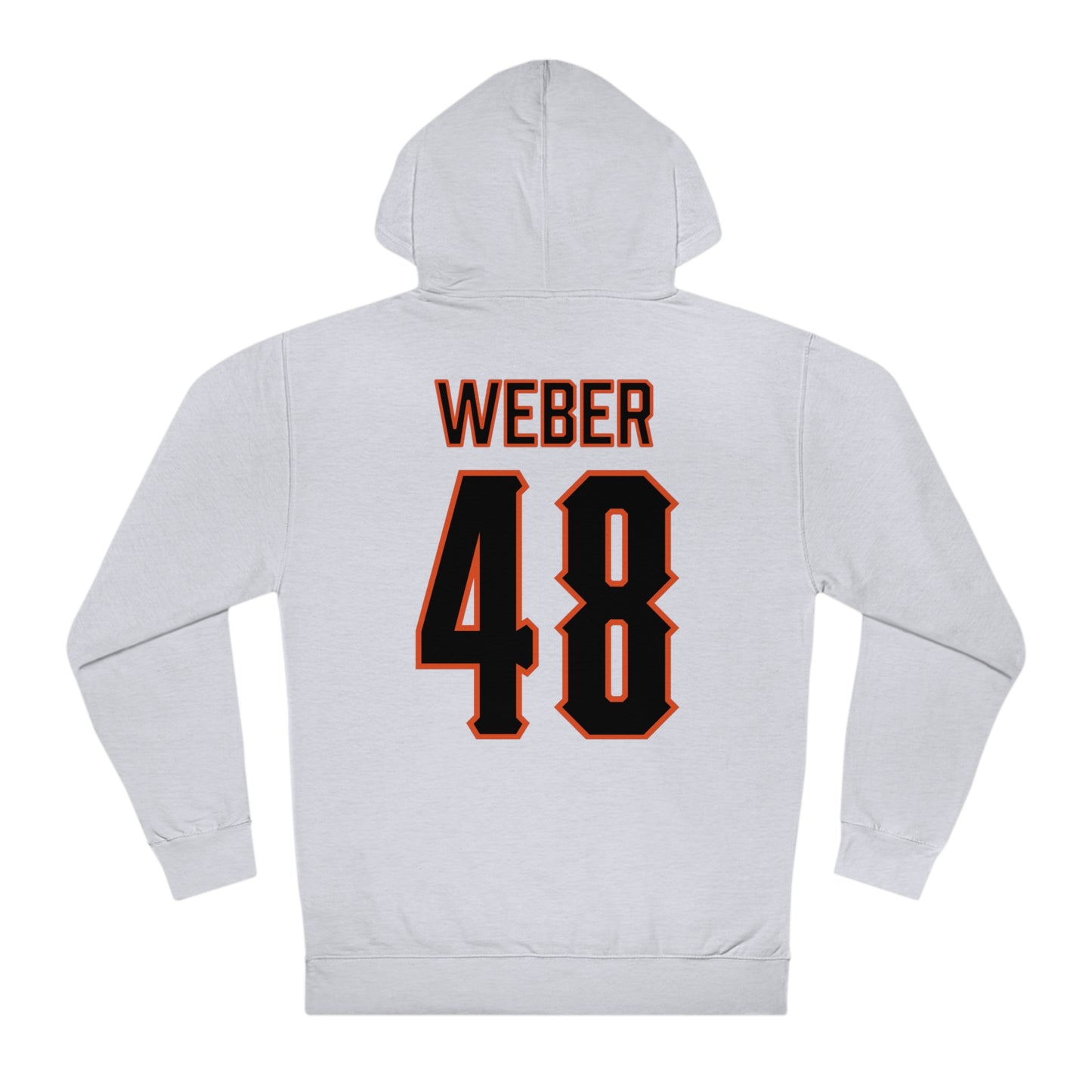 Aaron Weber #48 Cursive Cowboys Hoodie