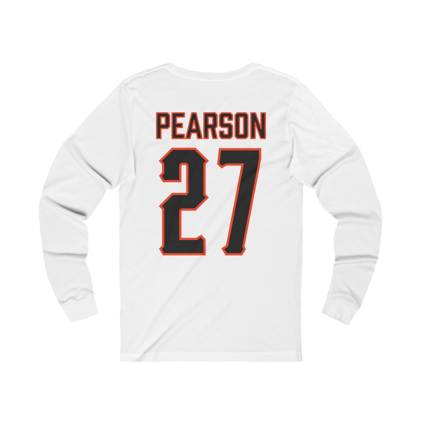 Kyler Pearson #27 Cursive Cowboys Long Sleeve