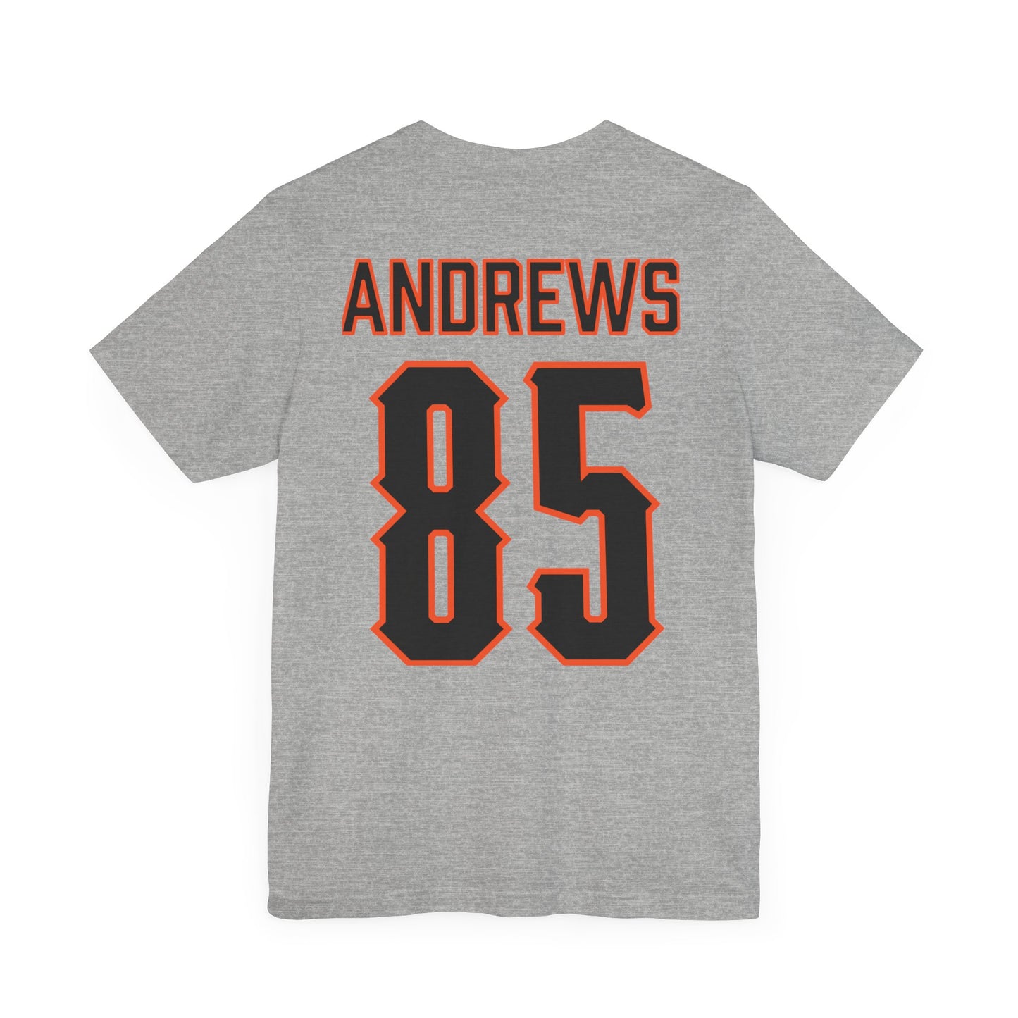 Tykie Andrews #85 Cursive Cowboys T-Shirt