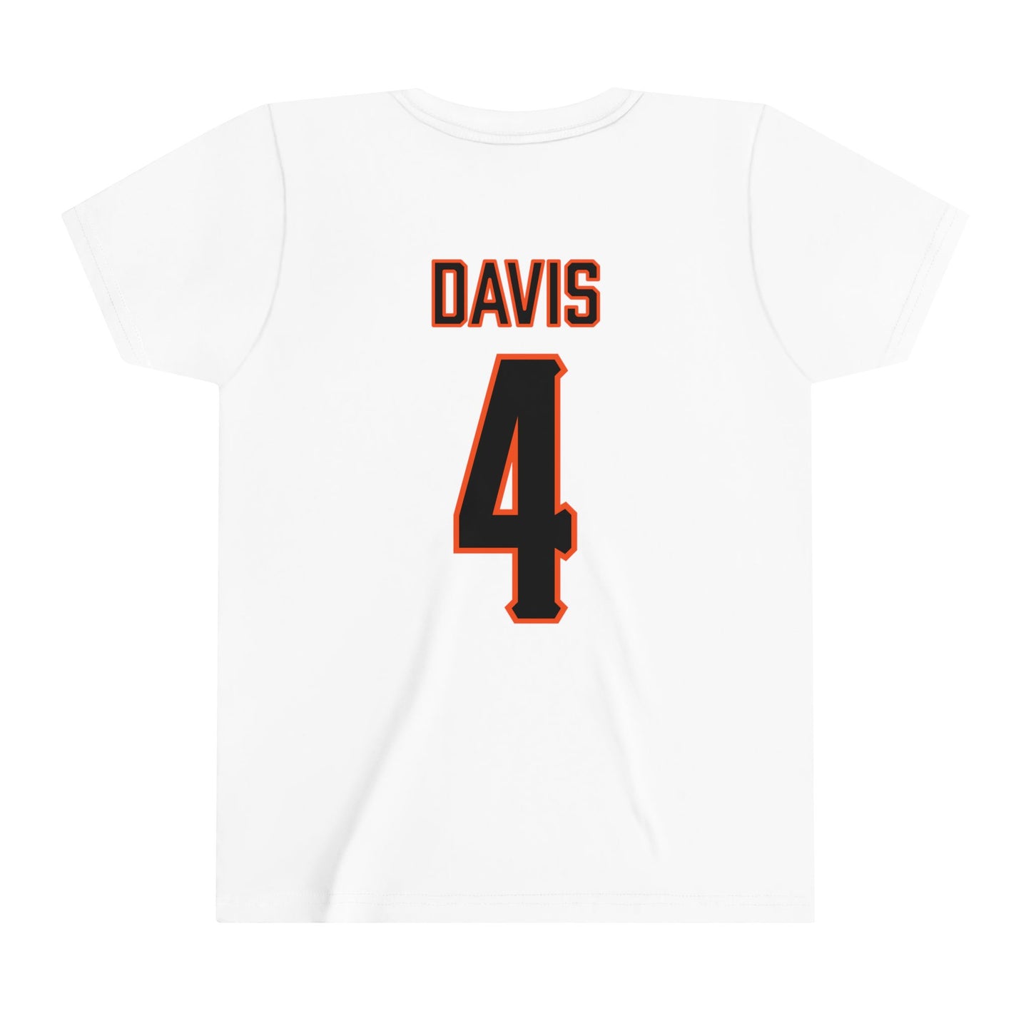 Youth Davonte Davis #4 Cursive Cowboys T-Shirt