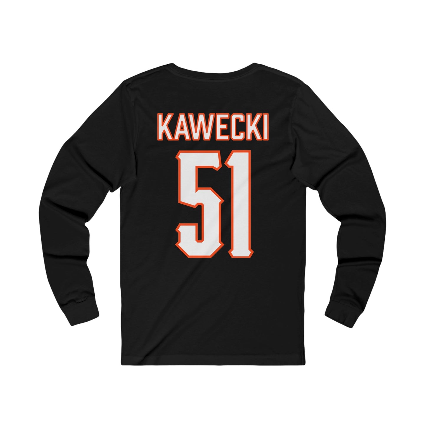 Austin Kawecki #51 Cursive Cowboys Long Sleeve