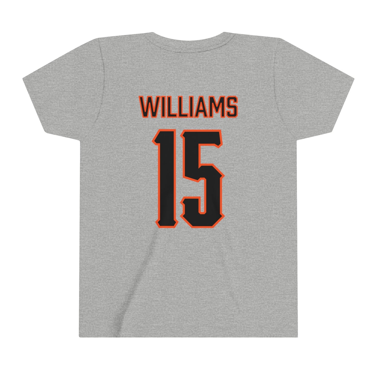 Youth Ty Williams #15 Cursive Cowboys T-Shirt