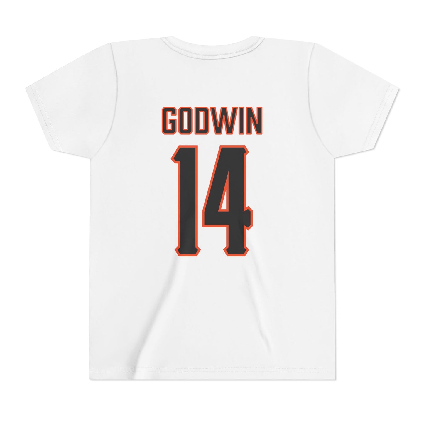 Youth Karli Godwin #14 Cursive Cowgirls T-Shirt