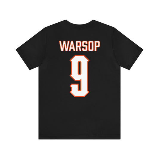 Tia Warsop #9 Cursive Cowgirls T-Shirt