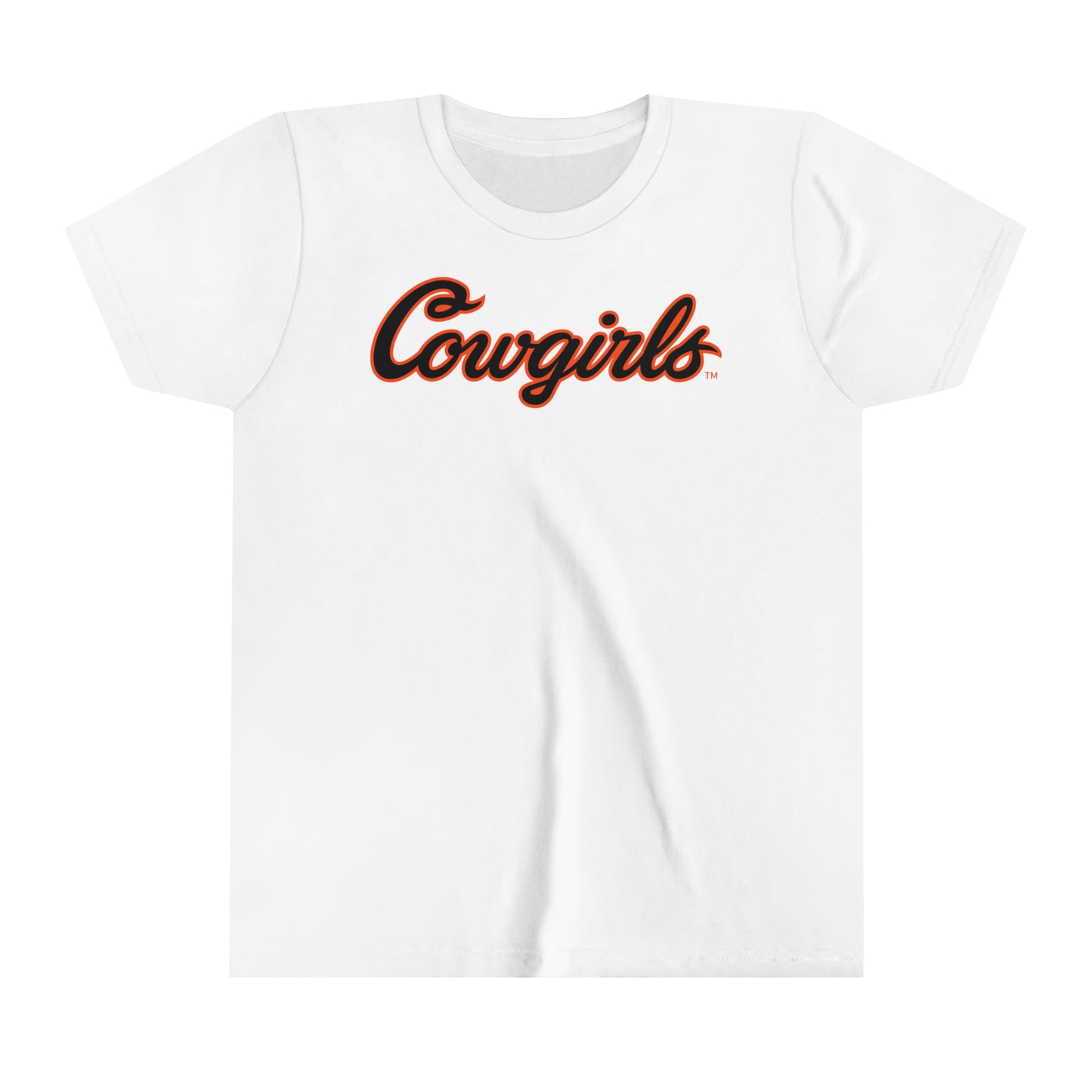 Youth Claire Timm #18 Cursive Cowgirls T-Shirt