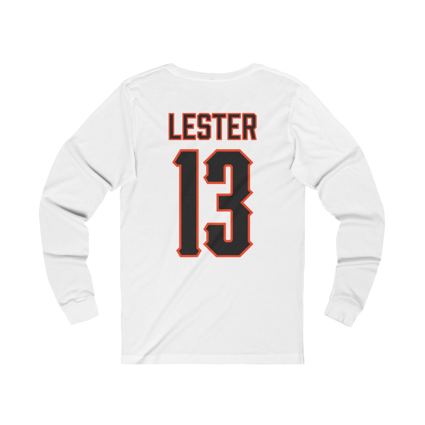 RJ Lester #13 Cursive Cowboys Long Sleeve