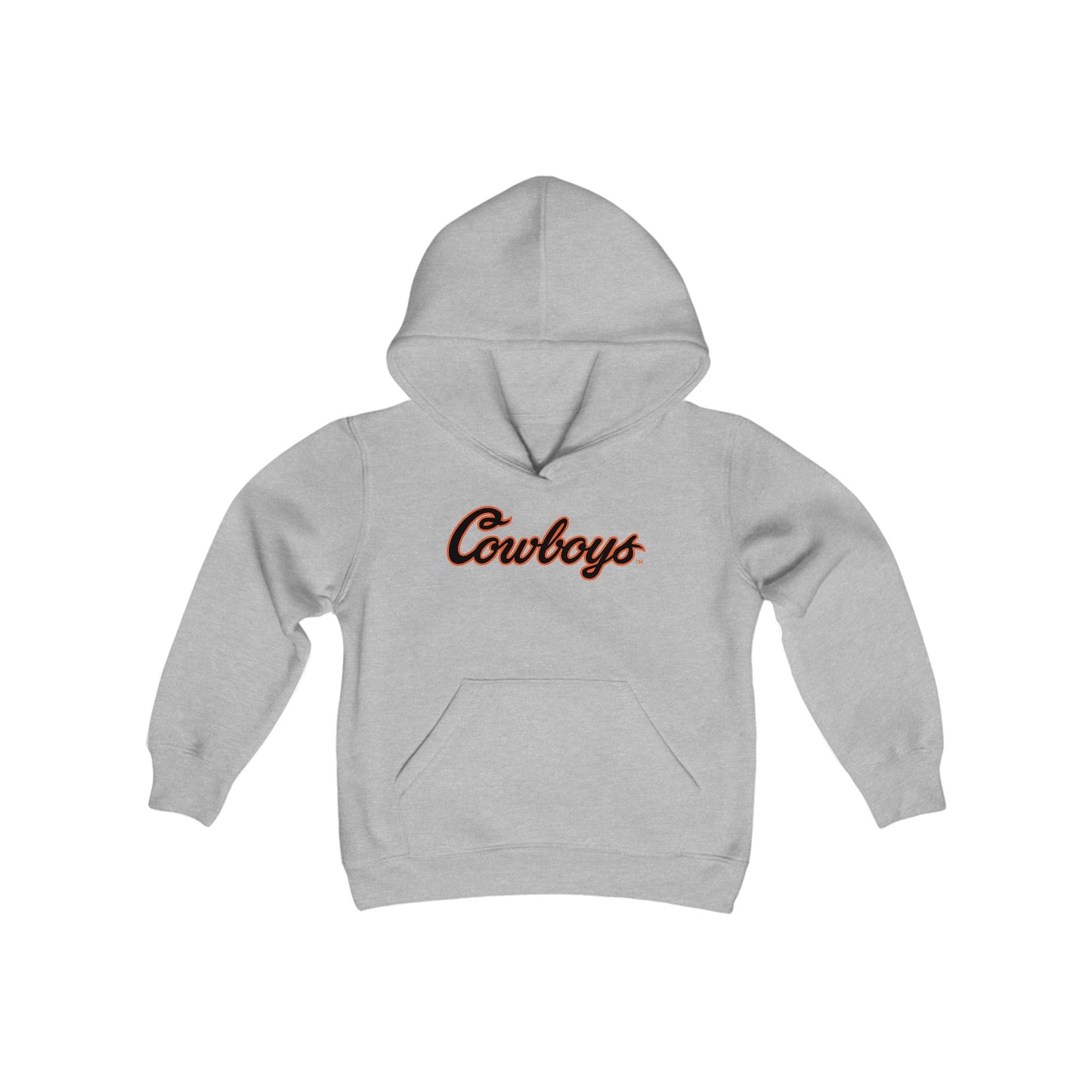 Youth Connor Dow #13 Cursive Cowboys Hoodie