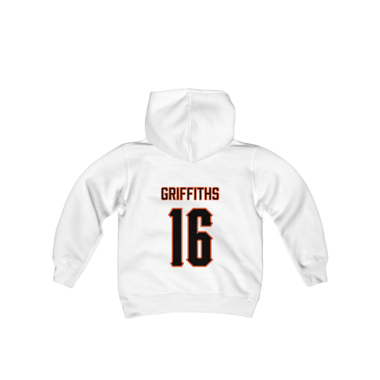 Youth Tré Griffiths #16 Cursive Cowboys Hoodie