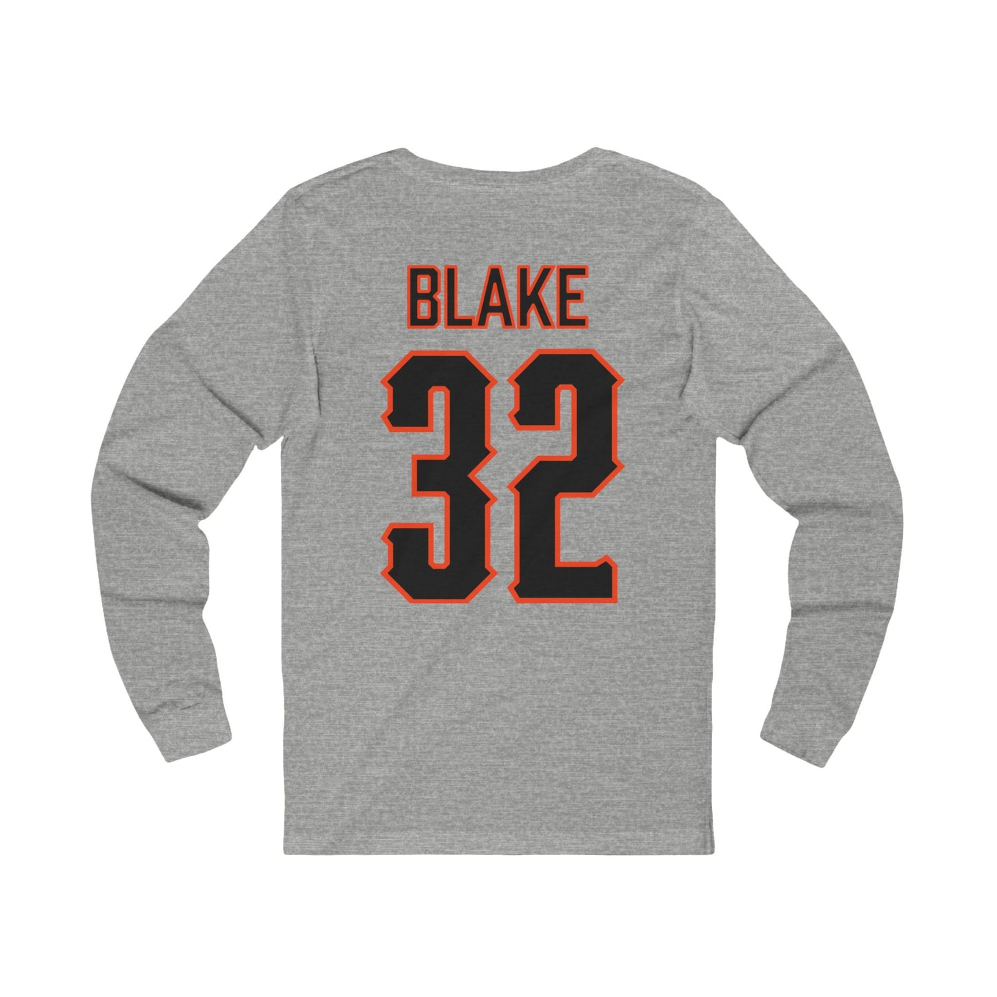 Drew Blake #32 Cursive Cowboys Long Sleeve