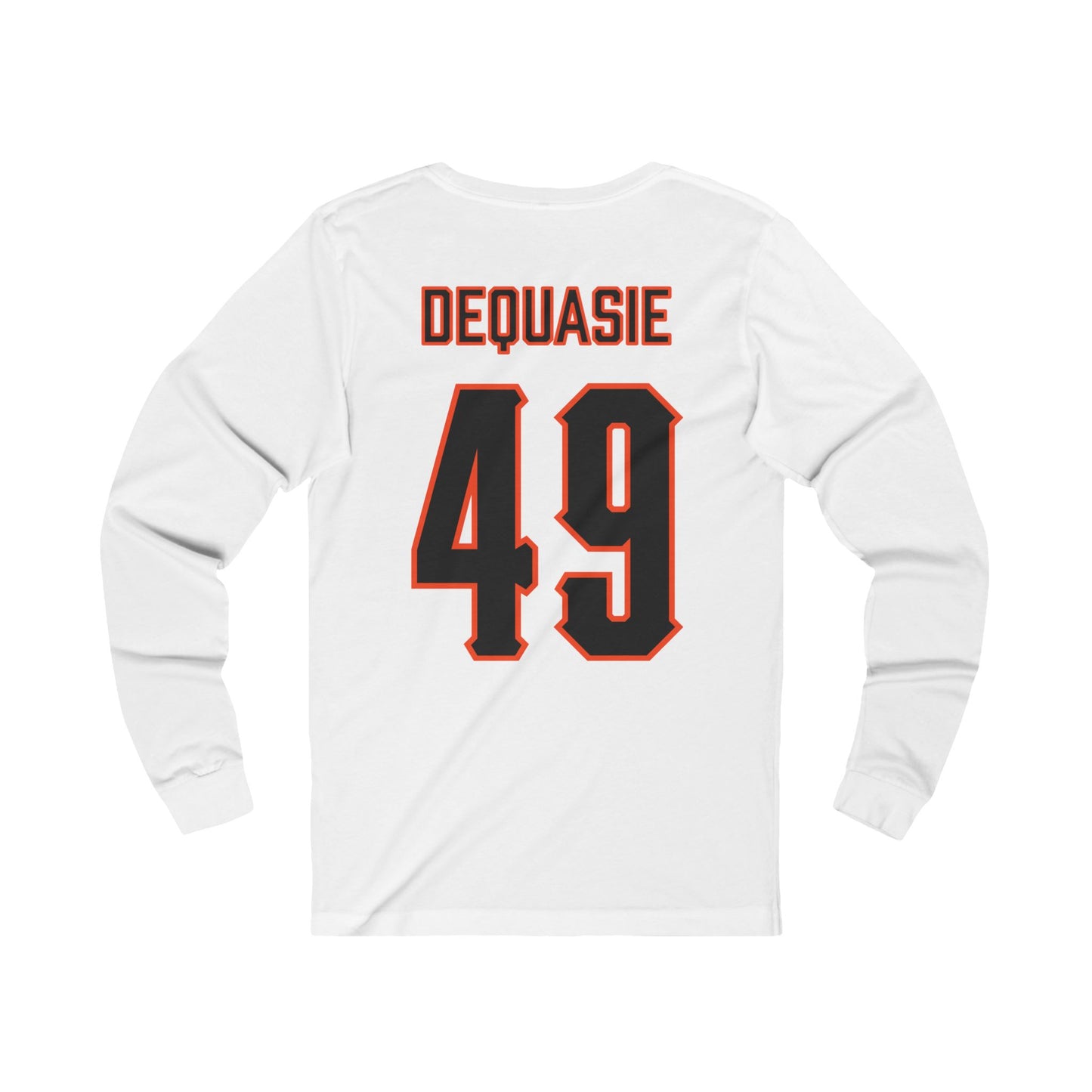 Reed Dequasie #49 Cursive Cowboys Long Sleeve