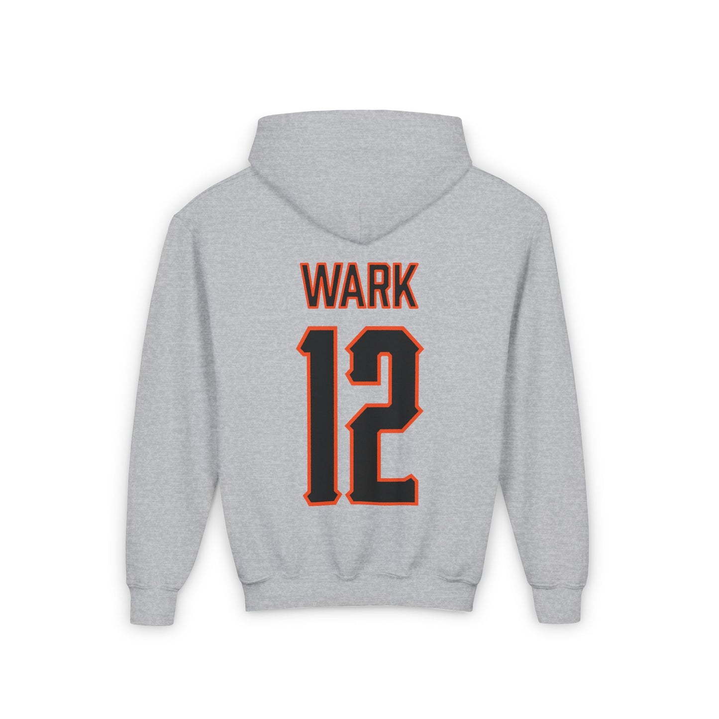 Youth Micaela Wark #12 Cursive Cowgirls Hoodie