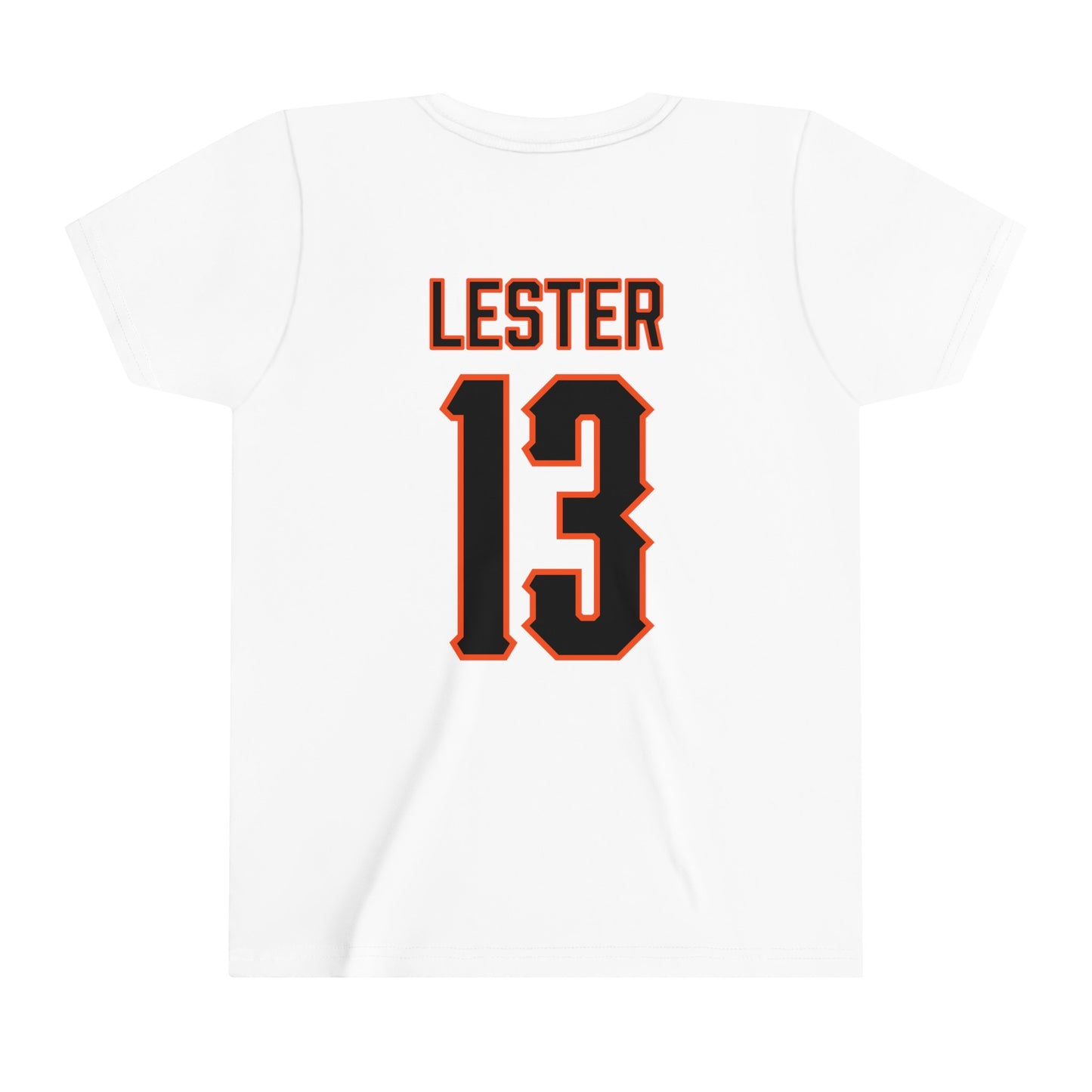 Youth RJ Lester #13 Cursive Cowboys T-Shirt