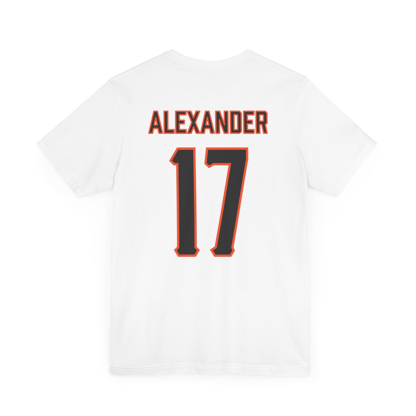 Elijah Alexander #17 Cursive Cowboys T-Shirt