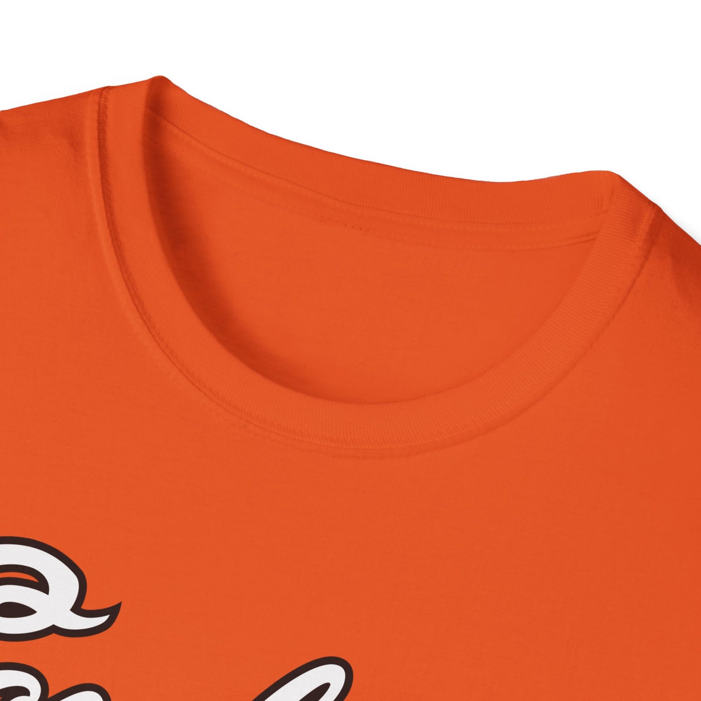 Hilton Marsh #65 Orange Cursive Cowboys T-Shirt