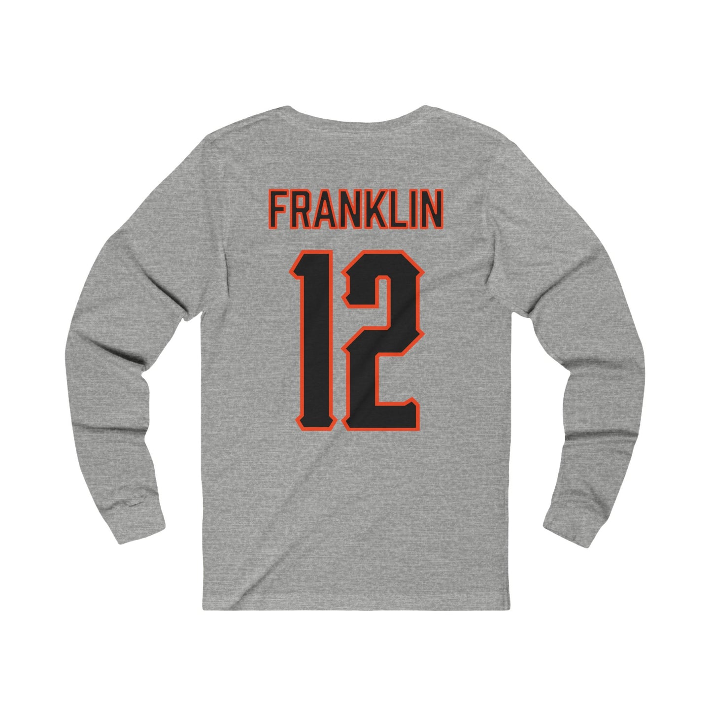 Kam Franklin #12 Cursive Cowboys Long Sleeve