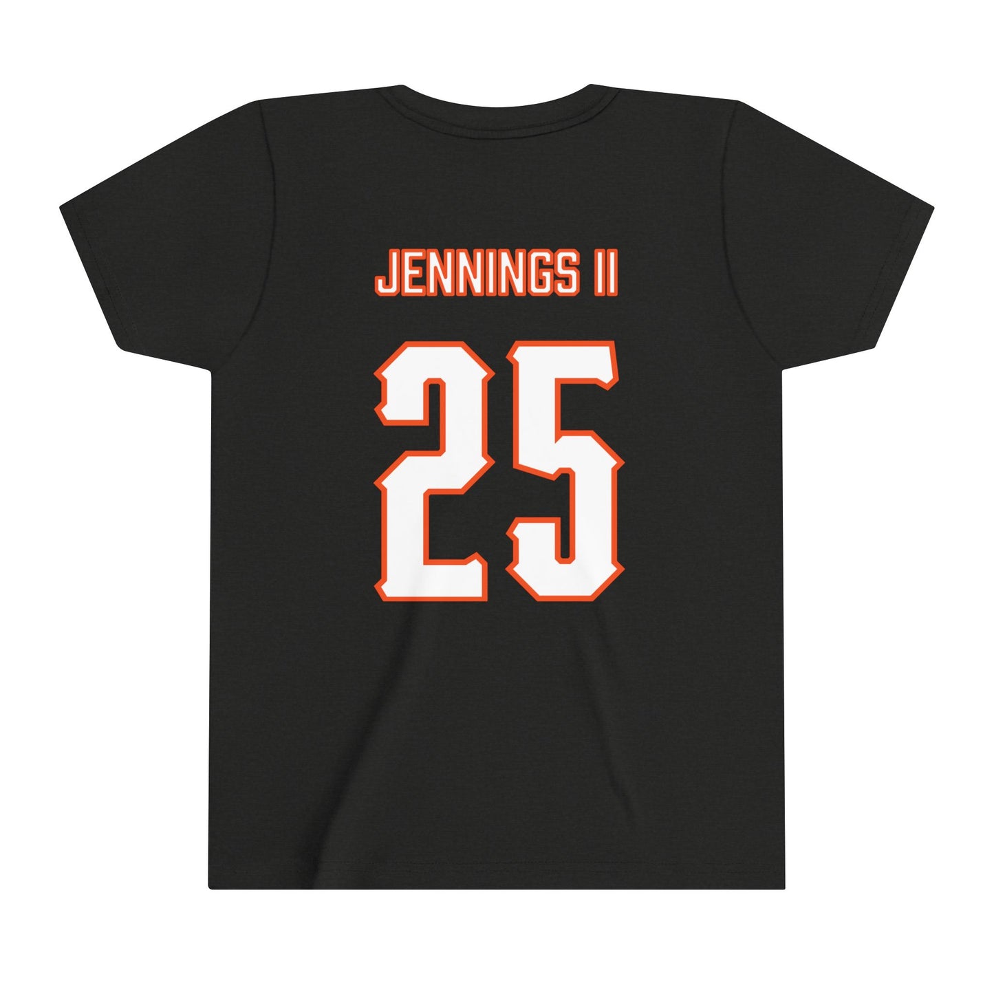 Youth Robert Jennings II #25 Cursive Cowboys T-Shirt