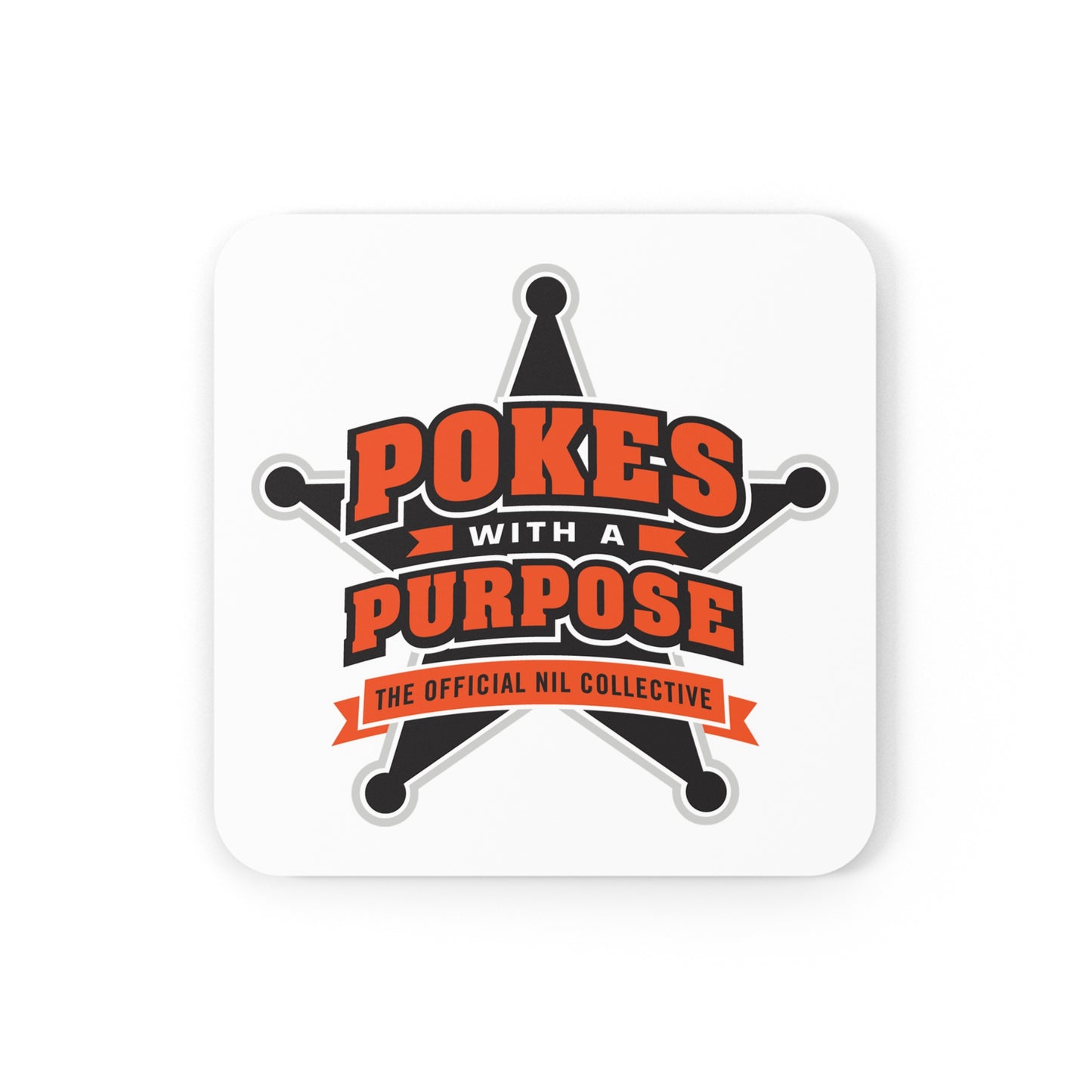 Pokes With A Purpose 4x Coaster Set