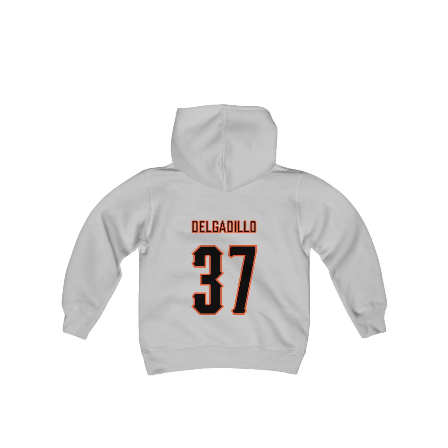 Youth Megan Delgadillo #37 Cursive Cowgirls Hoodie