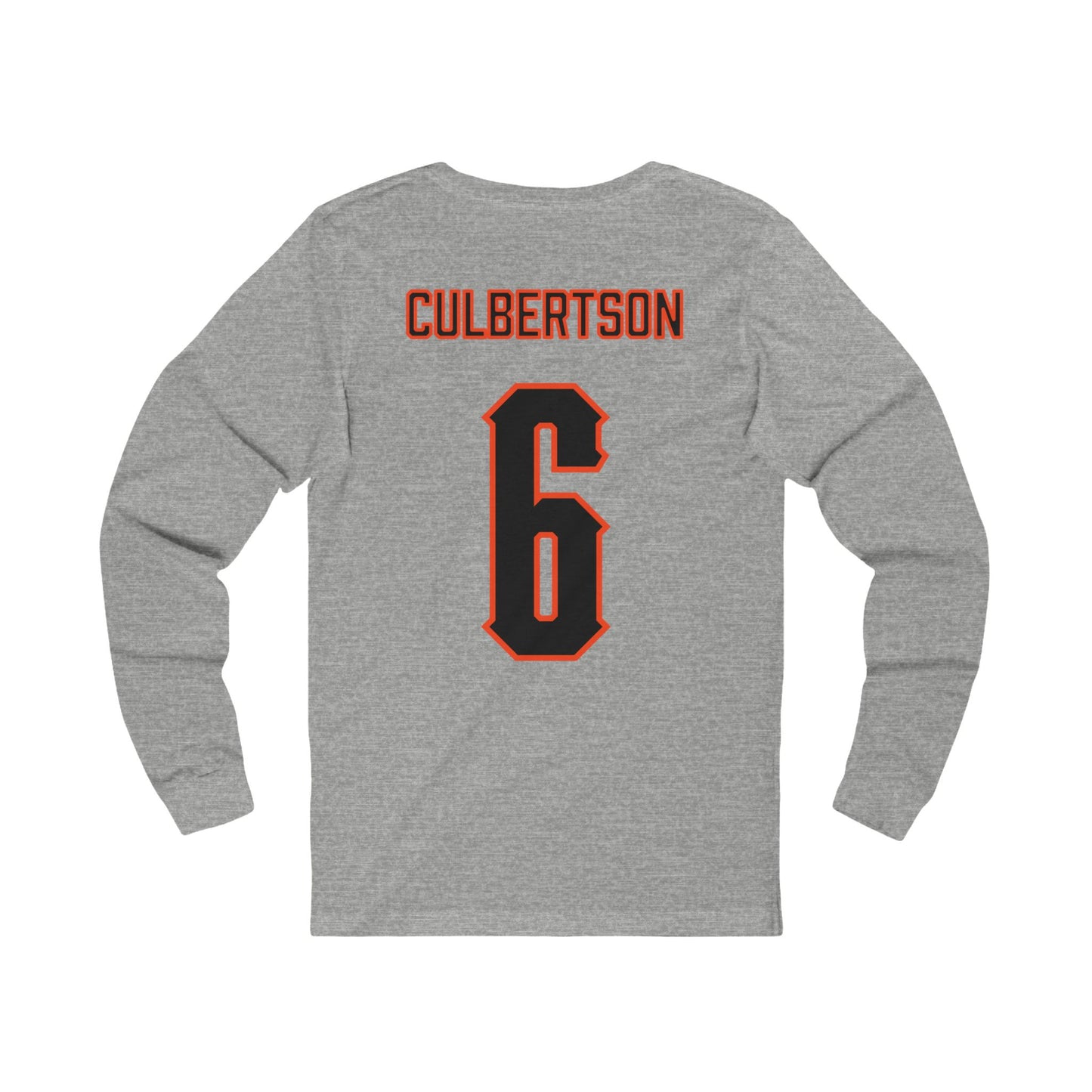 Drew Culbertson #6 Cursive Cowboys Long Sleeve