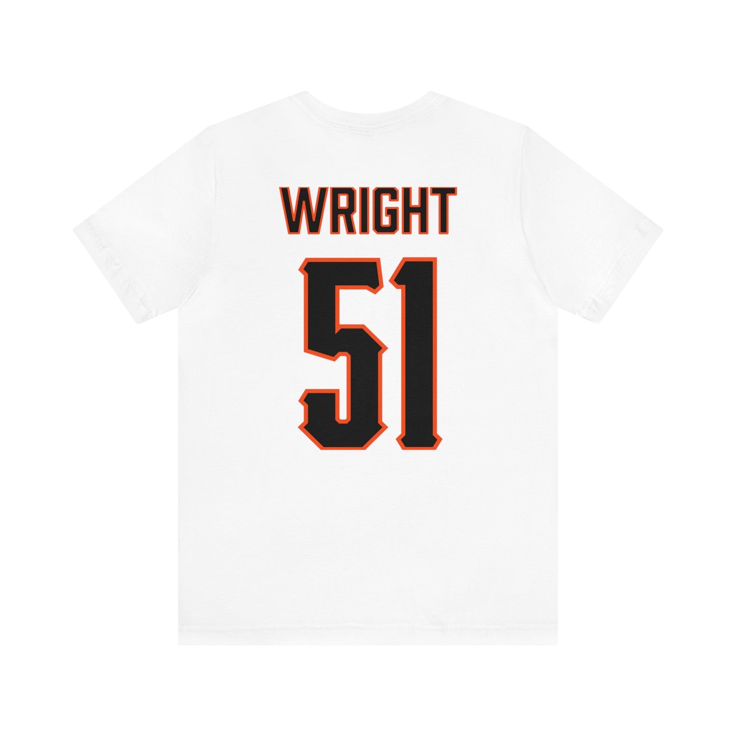 John-Michael Wright #51 Cursive Cowboys T-Shirt