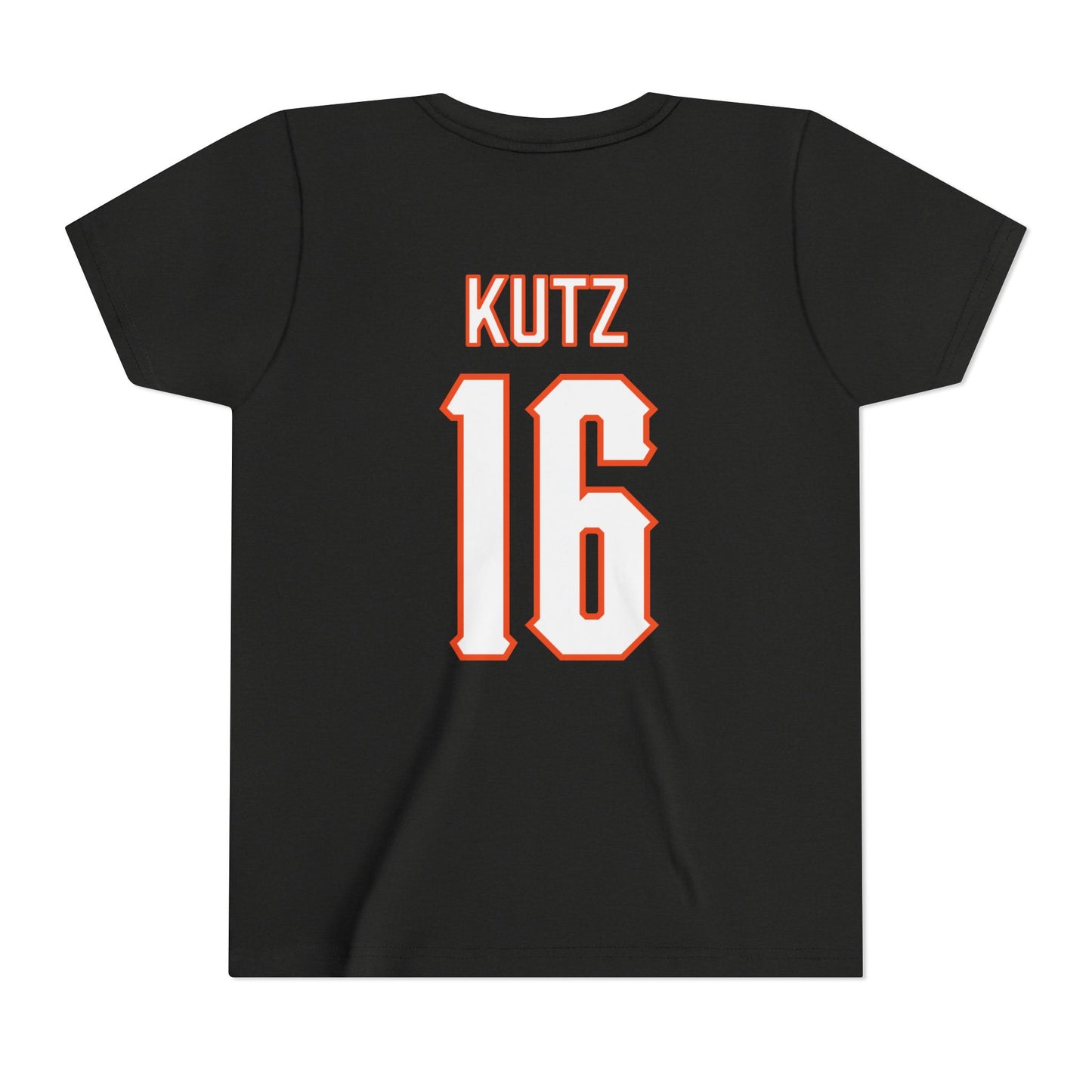 Youth Katie Kutz #16 Cursive Cowgirls T-Shirt