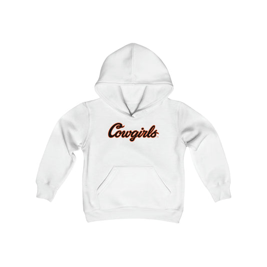 Youth Micaela Wark #12 Cursive Cowgirls Hoodie