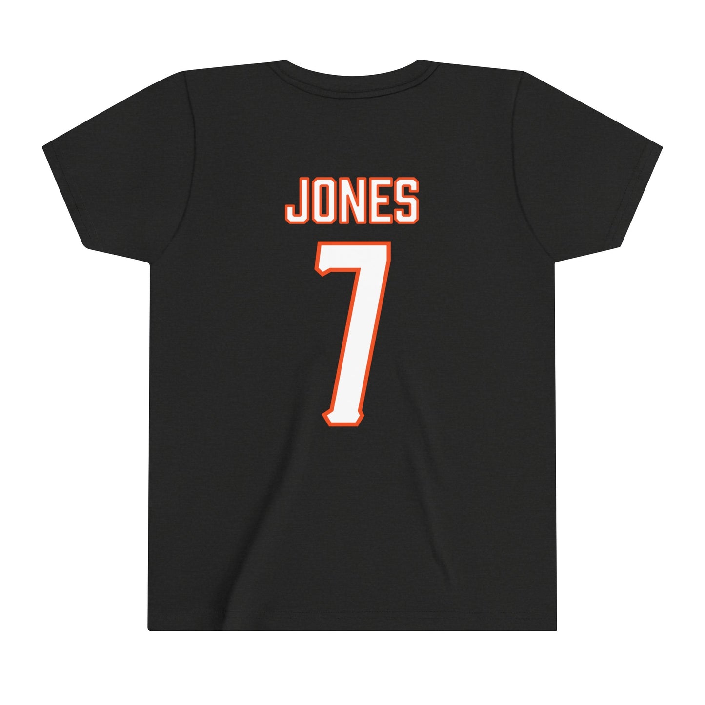 Youth Katie Jones #7 Cursive Cowgirls T-Shirt