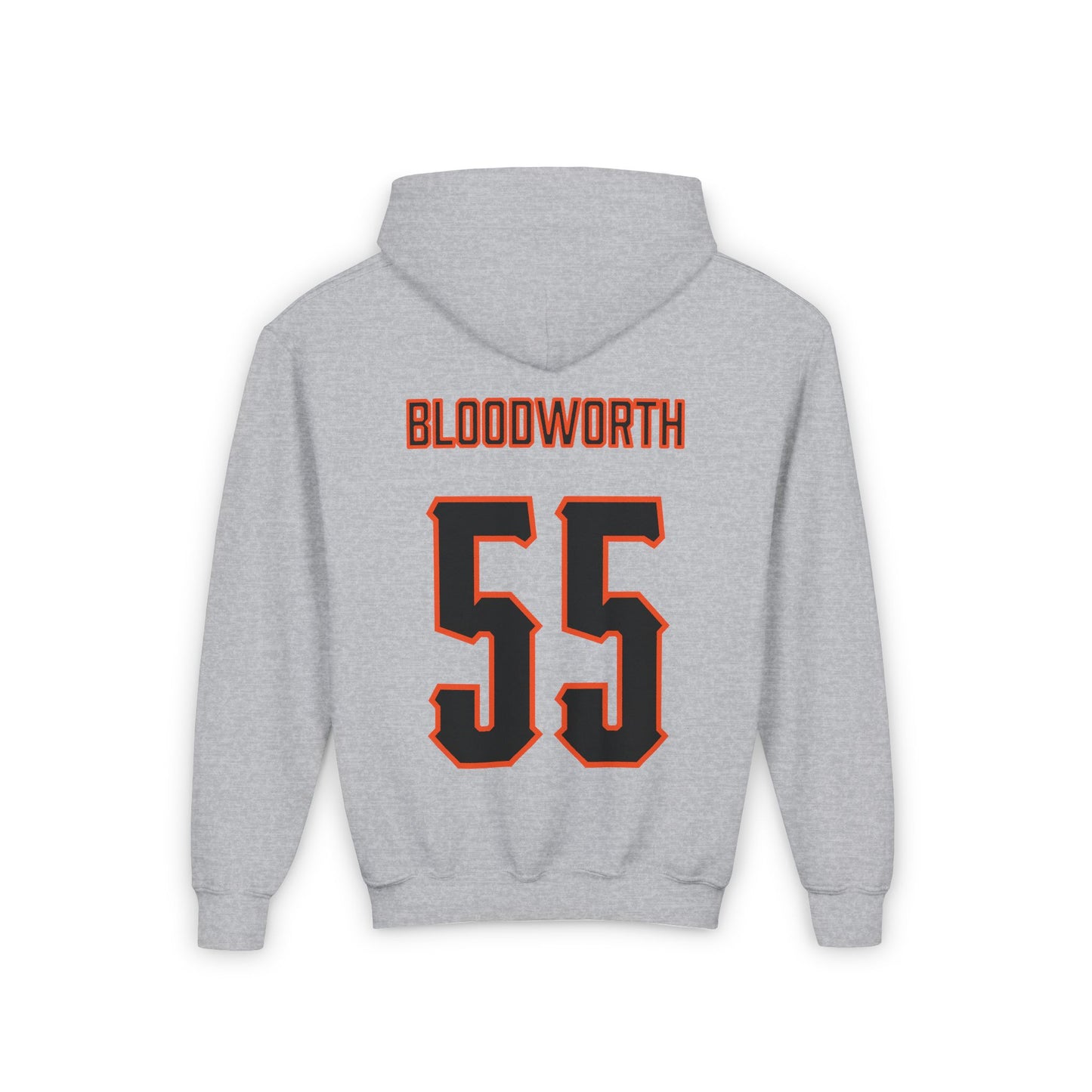 Youth Megan Bloodworth #55 Cursive Cowgirls Hoodie