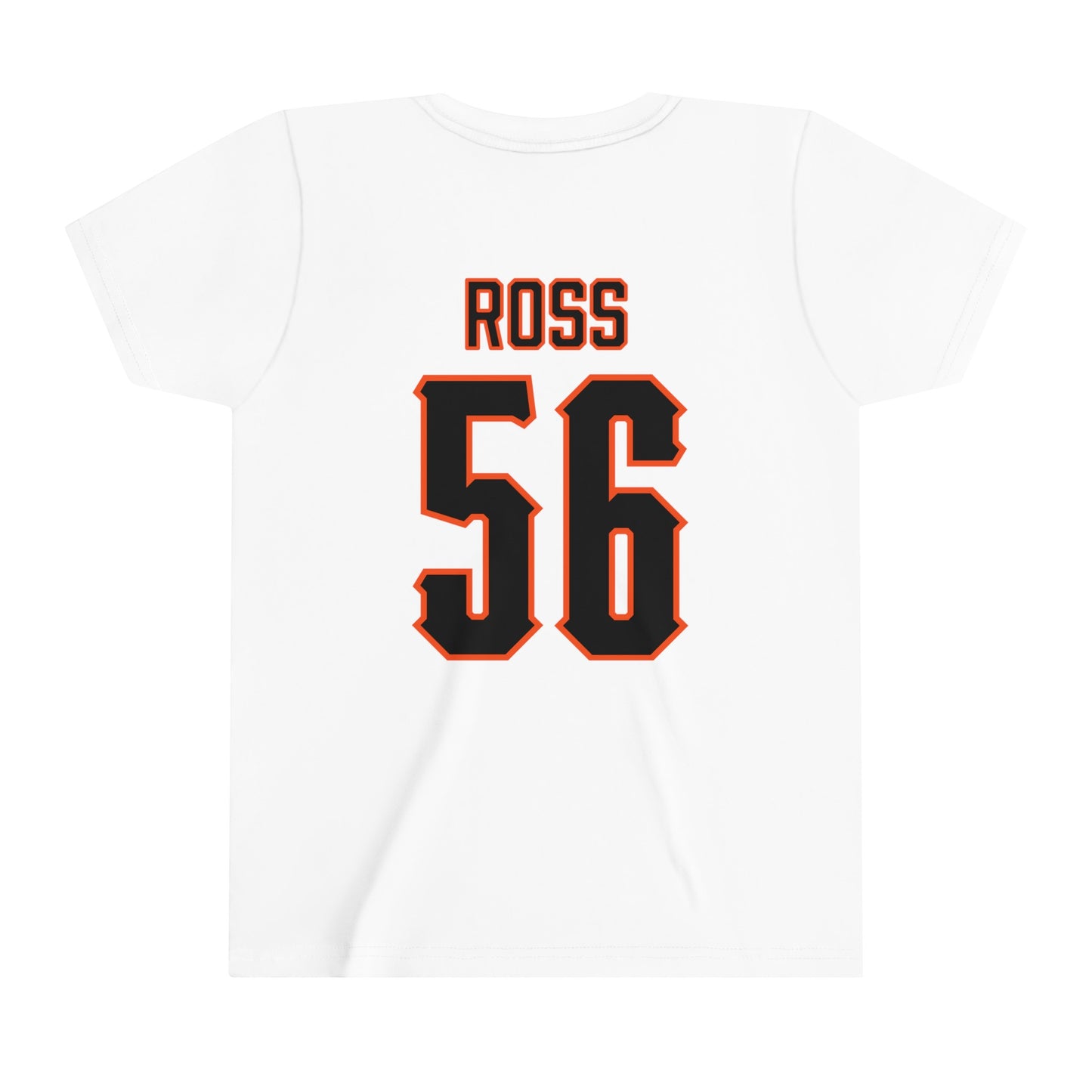 Youth Xavier Ross #56 Cursive Cowboys T-Shirt