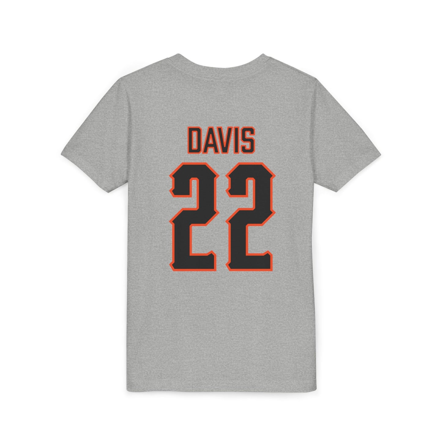 Youth Gabe Davis #22 Cursive Cowboys T-Shirt