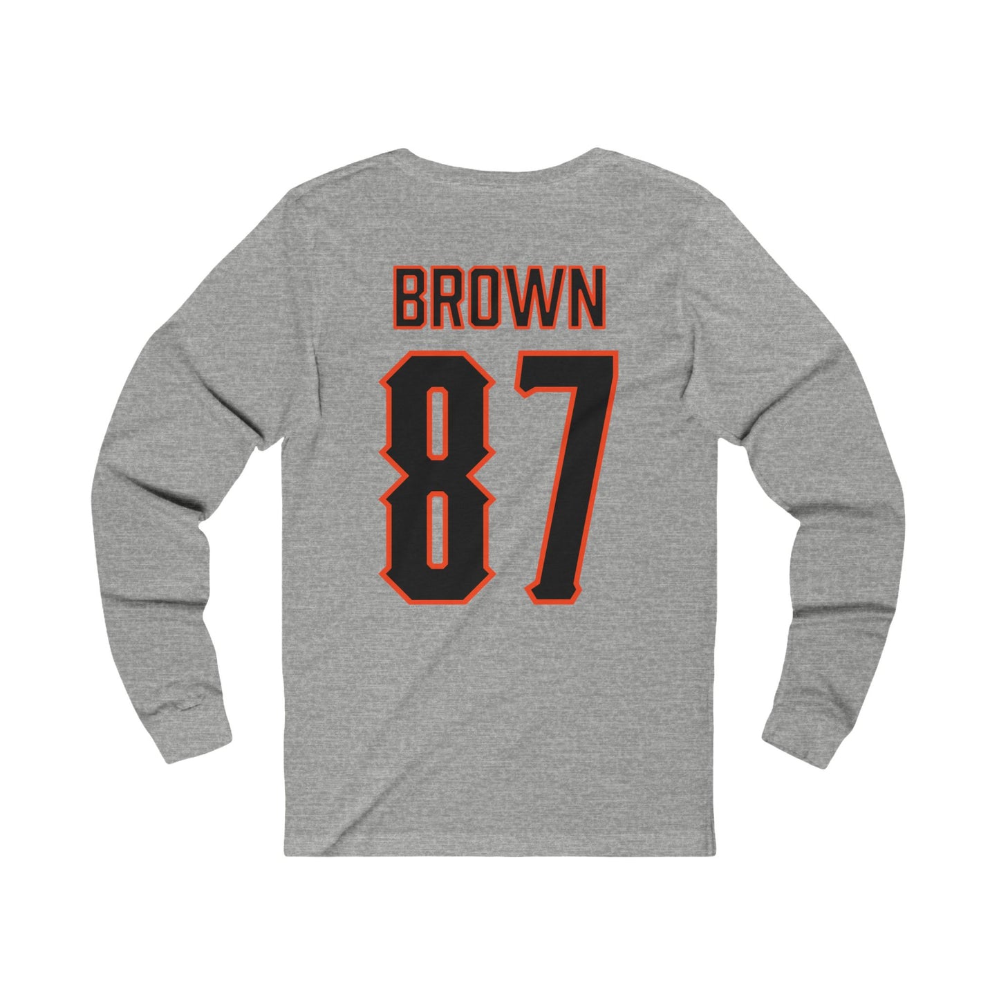 DeSean Brown #87 Cursive Cowboys Long Sleeve