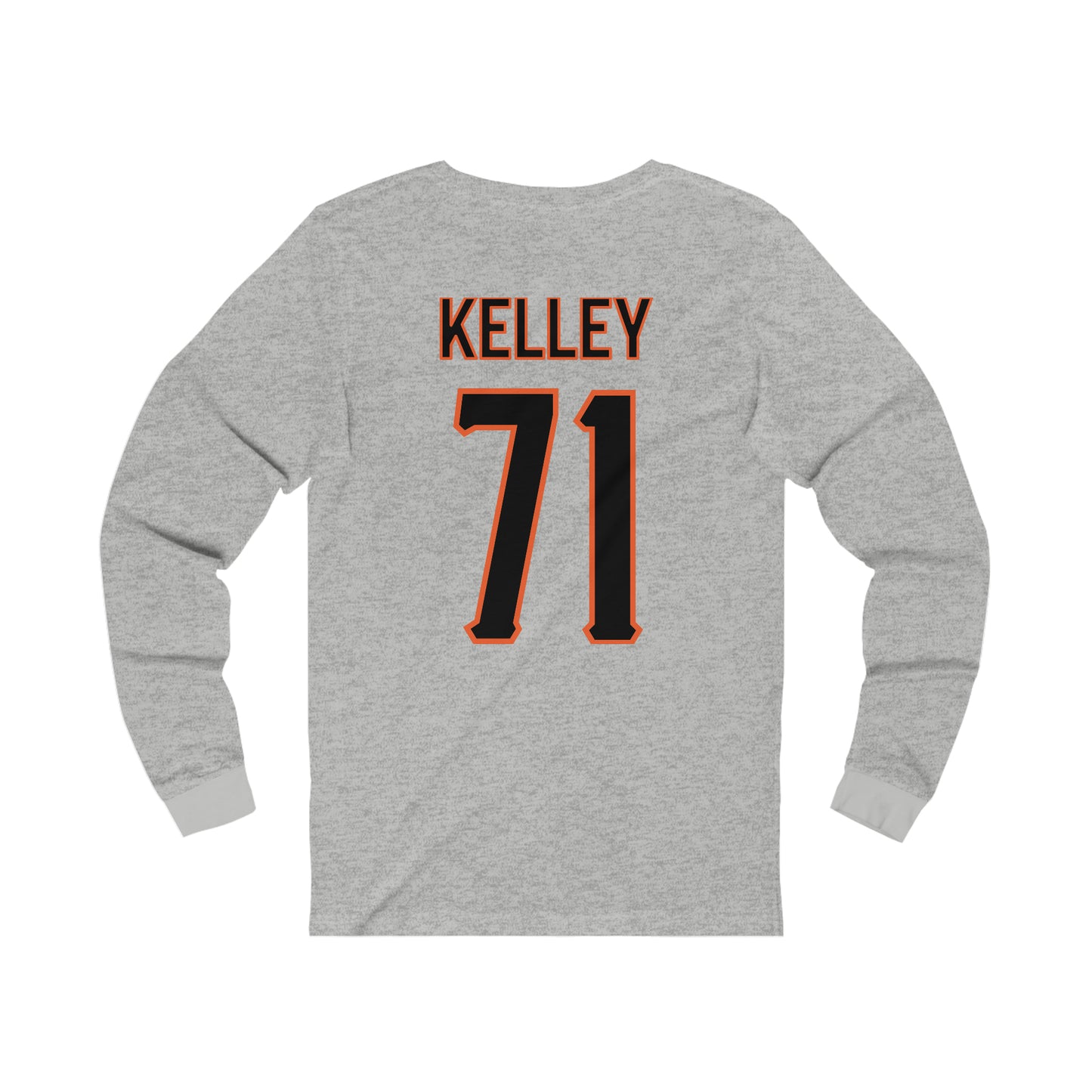 Aden Kelley #71 Cursive Cowboys Long Sleeve T-Shirt
