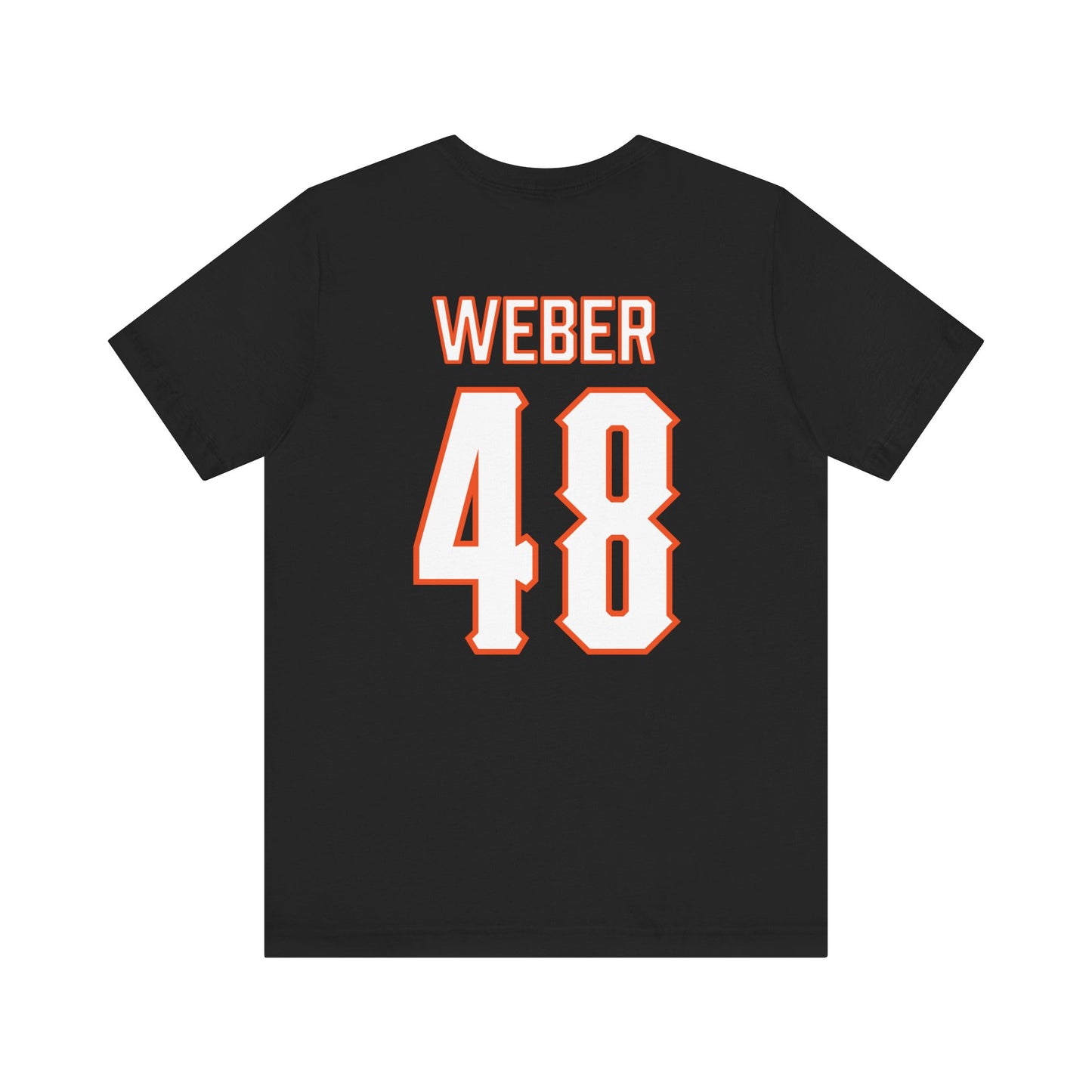 Aaron Weber #48 Cursive Cowboys T-Shirt