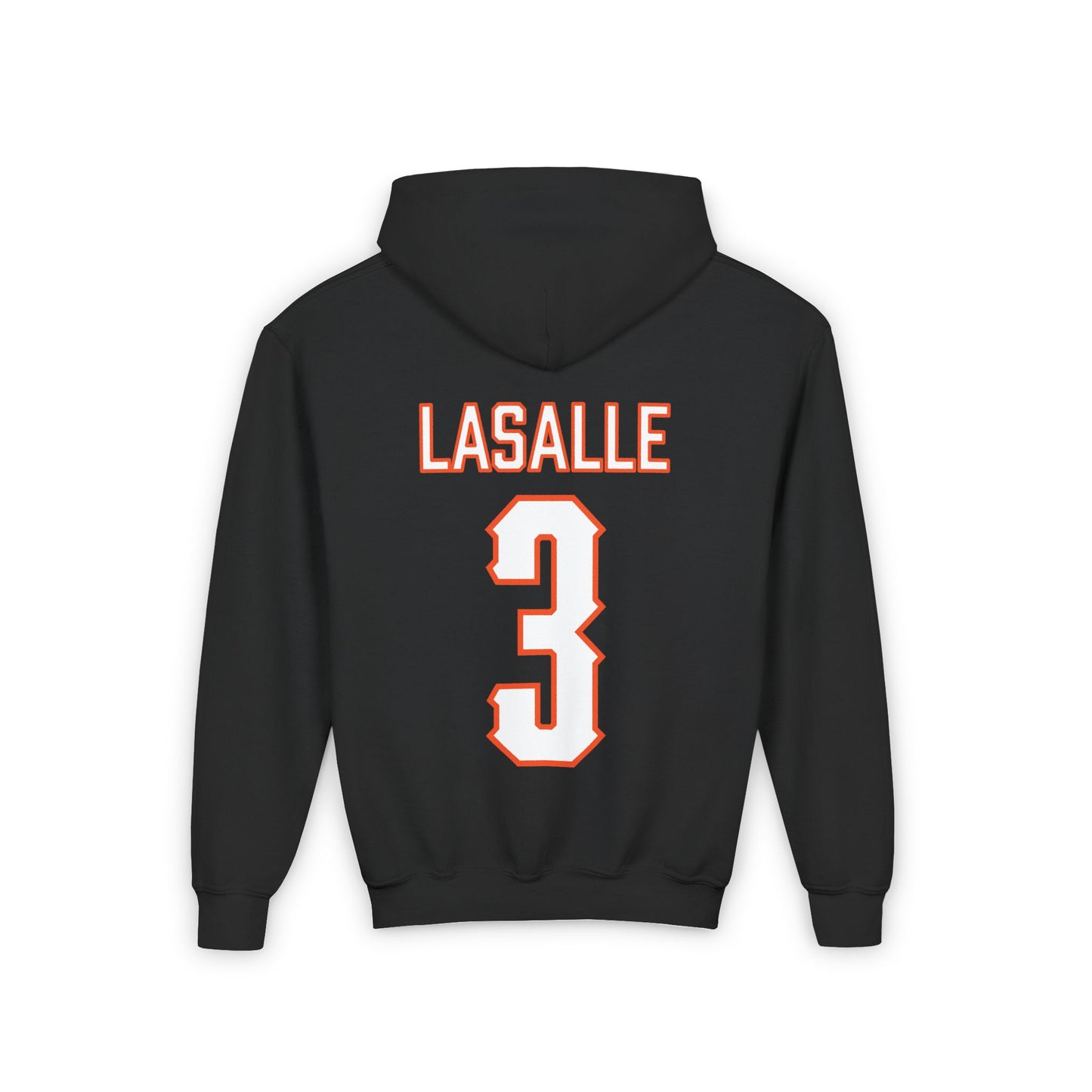 Youth Donovan LaSalle #3 Cursive Cowboys Hoodie