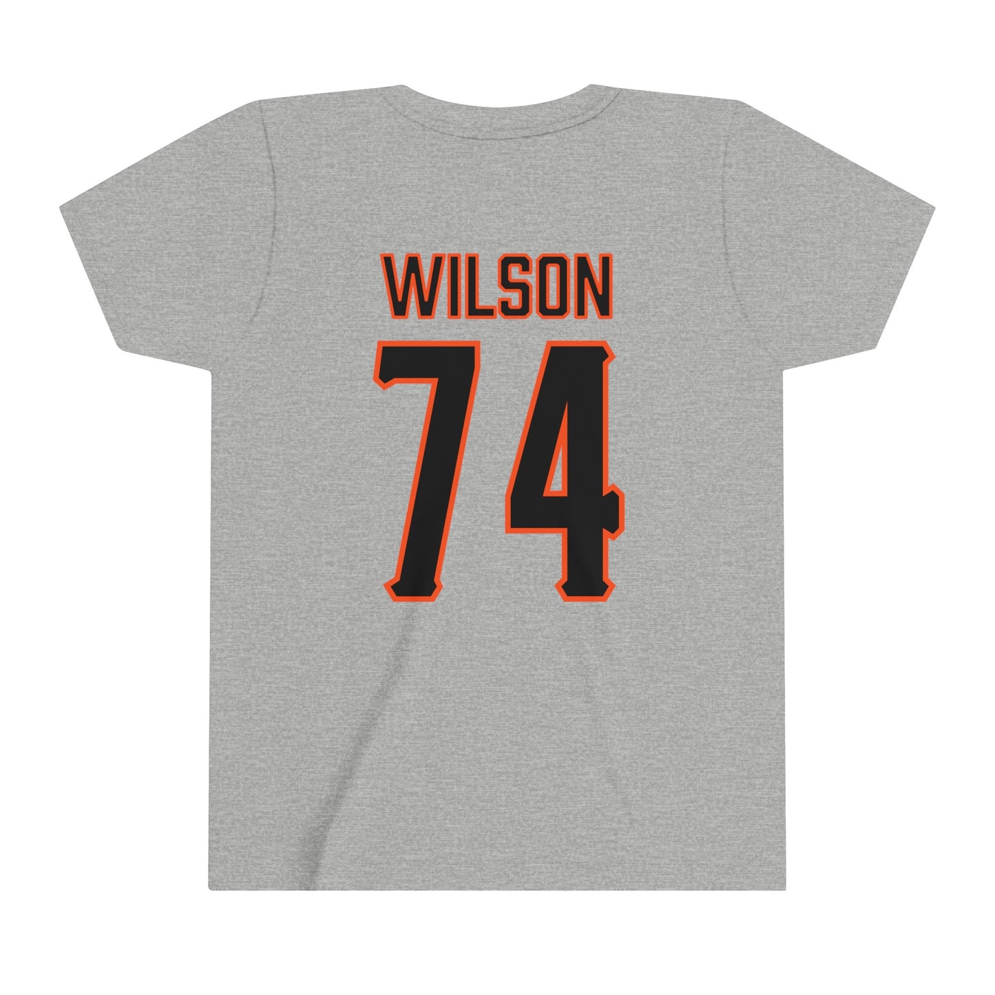 Youth Preston Wilson #74 Cursive Cowboys T-Shirt