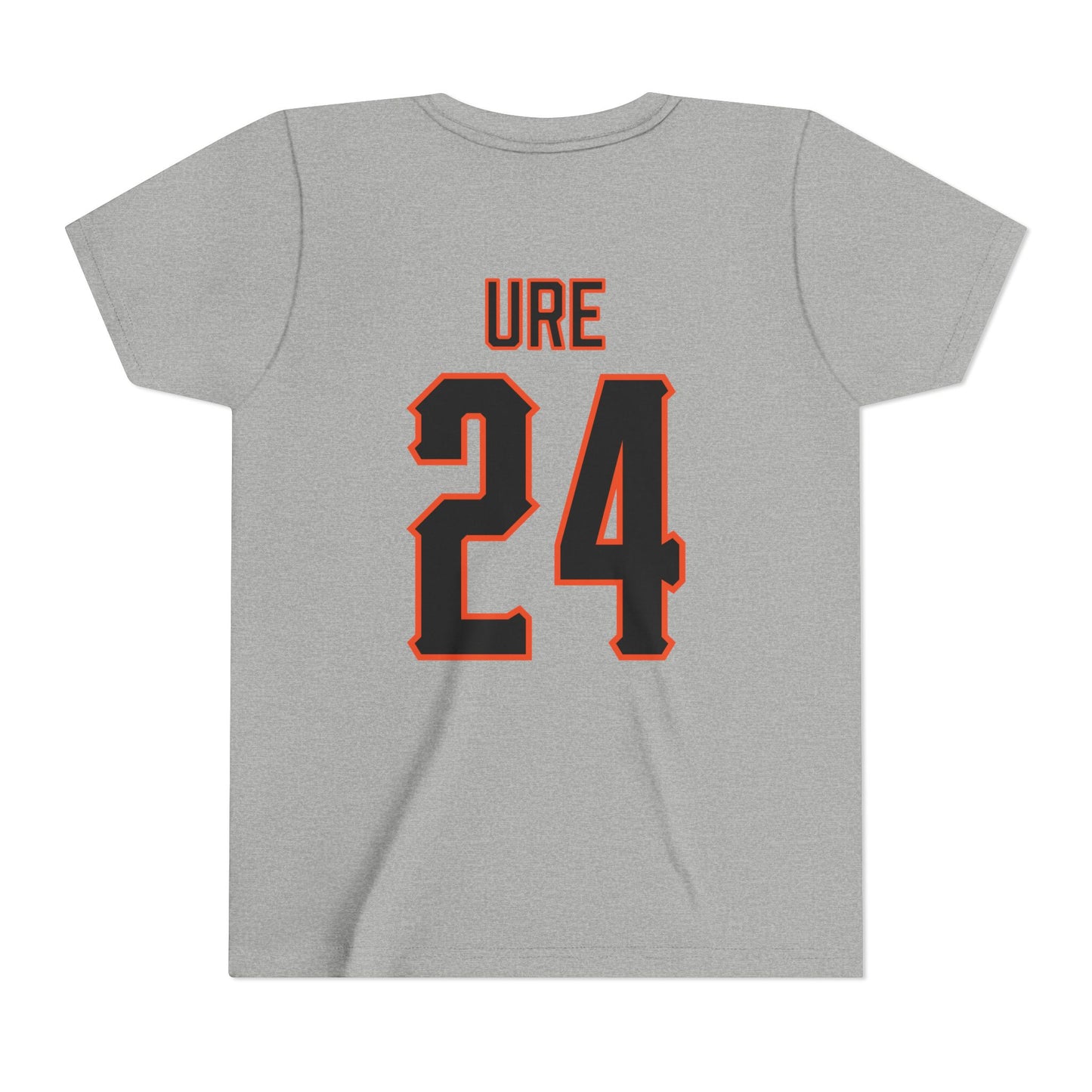 Youth Ryan Ure #24 Cursive Cowboys T-Shirt