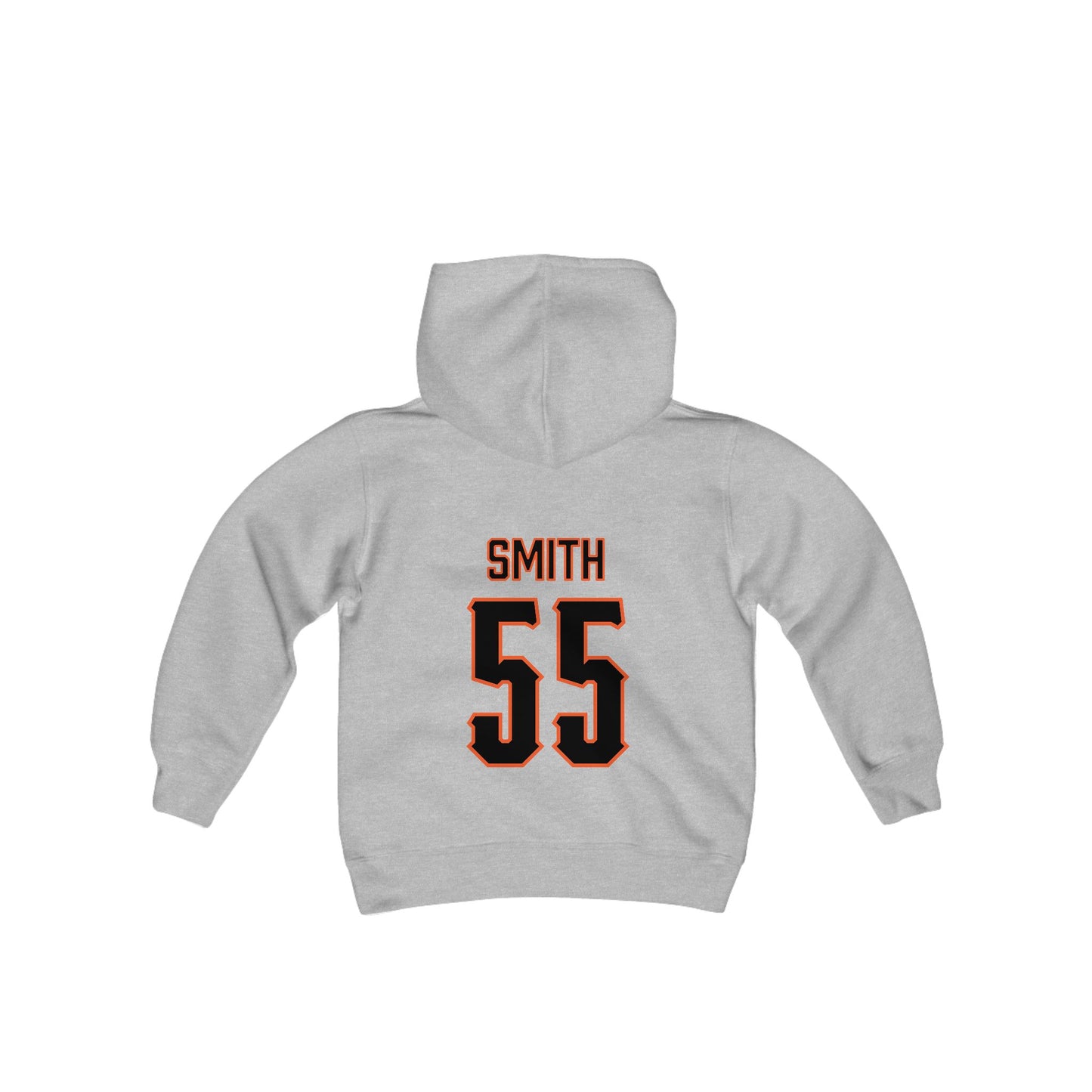 Youth C.J. Smith #55 Cursive Cowboys Hoodie