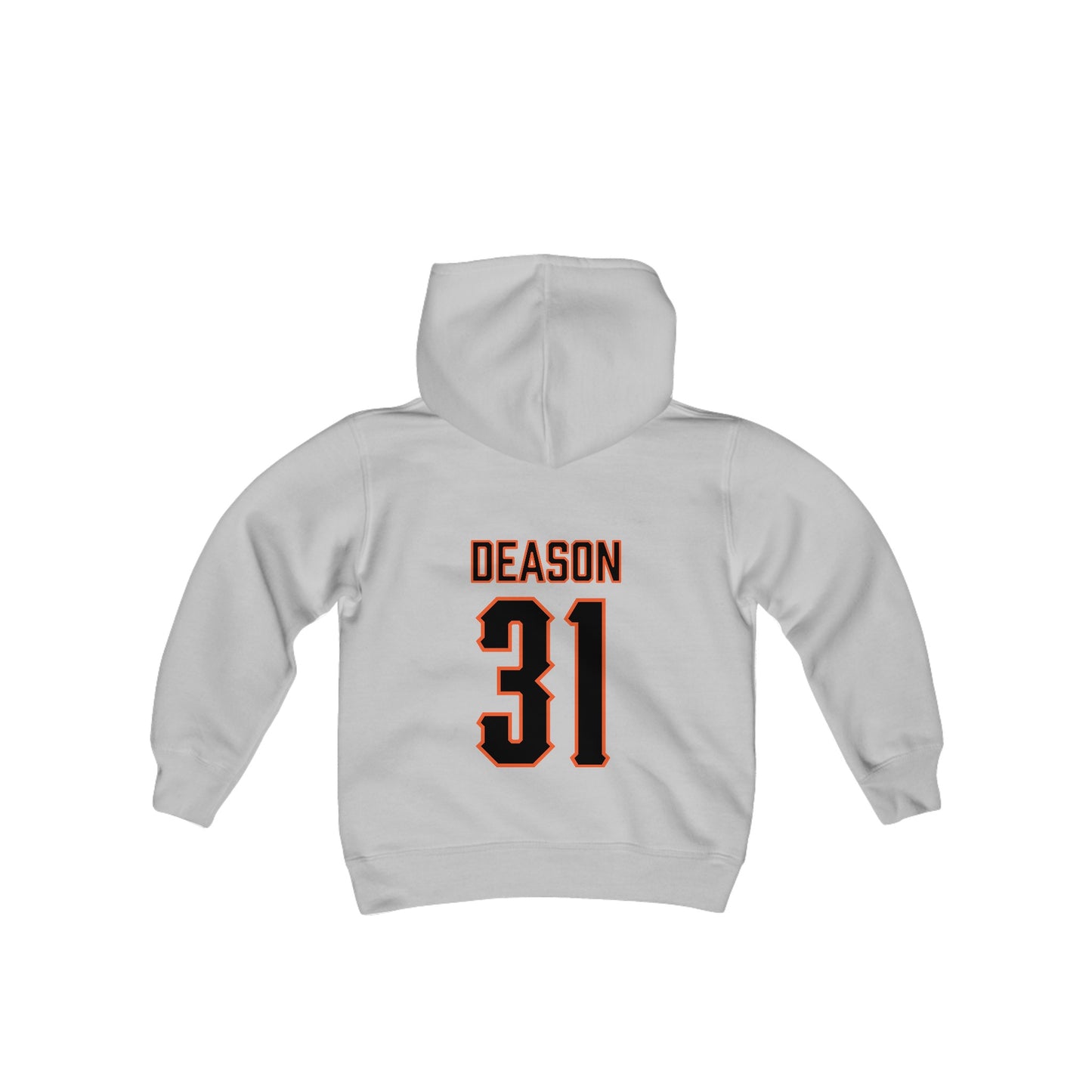 Youth Jaxon Deason #31 Cursive Cowboys Hoodie