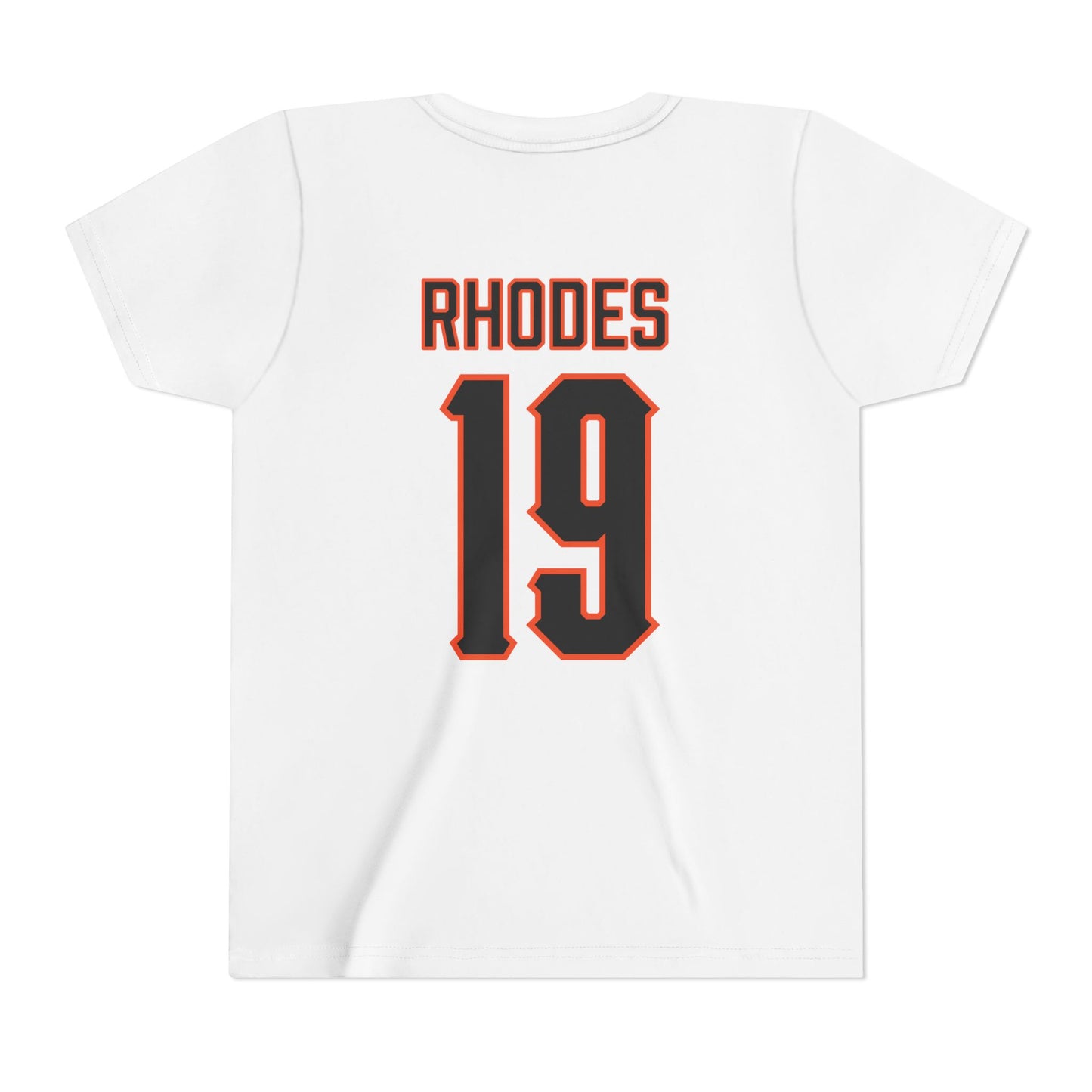 Youth Stormy Rhodes #19 Cursive Cowboys T-Shirt