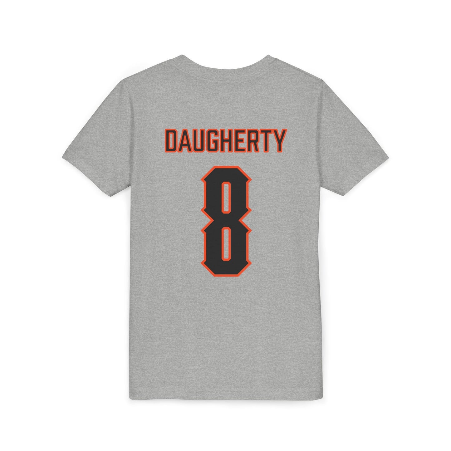 Youth Ian Daugherty #8 Cursive Cowboys T-Shirt