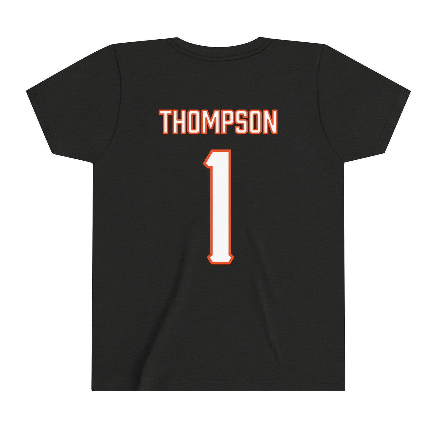 Youth Bryce Thompson #1 Cursive Cowboys T-Shirt