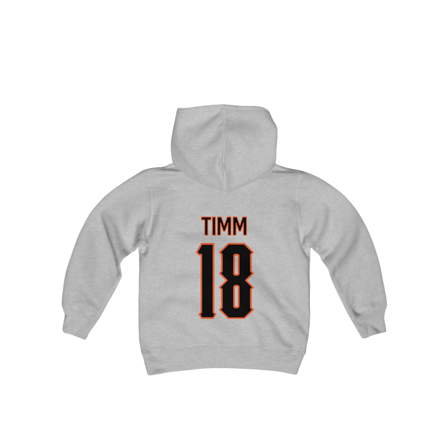 Youth Claire Timm #18 Cursive Cowgirls Hoodie