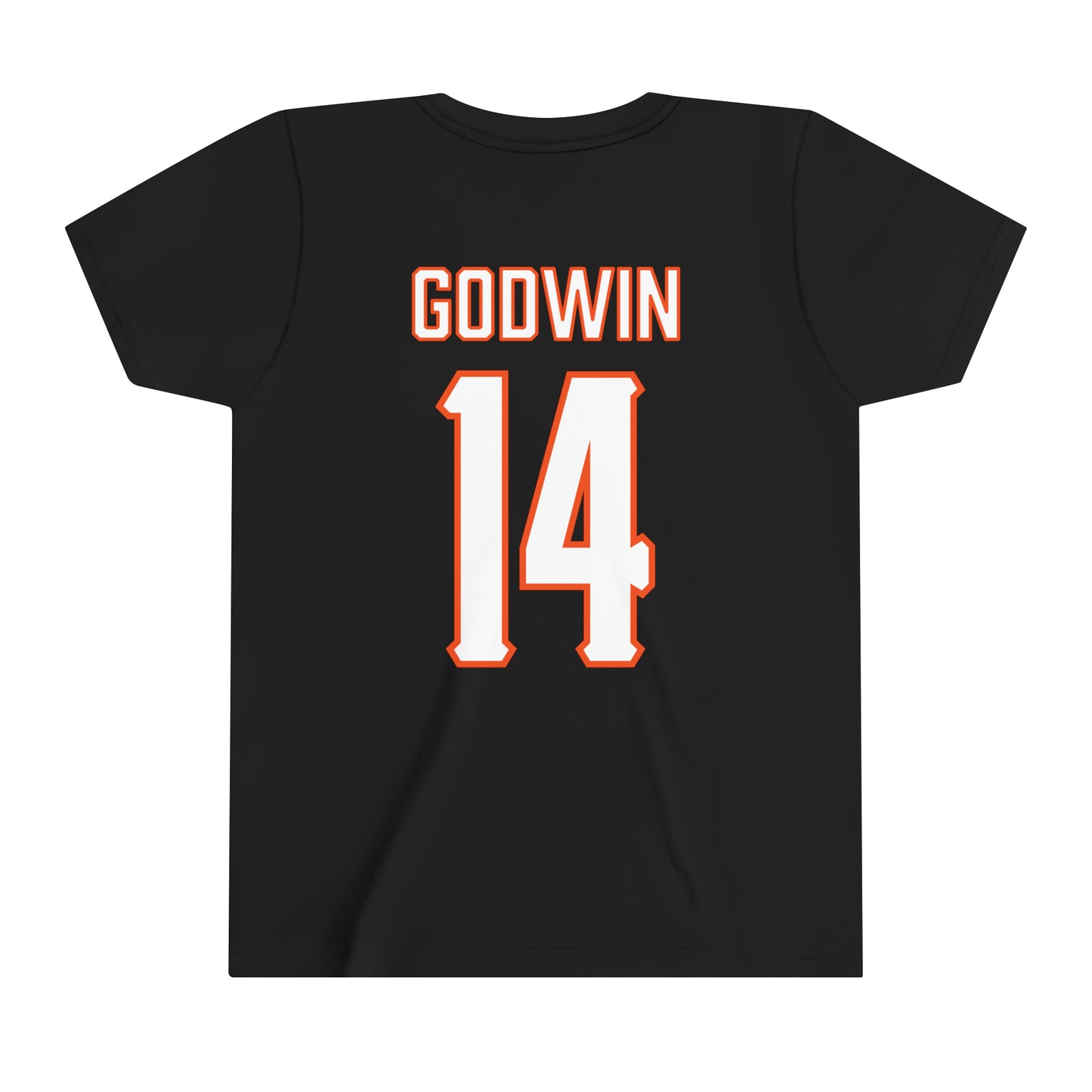 Youth Karli Godwin #14 Cursive Cowgirls T-Shirt