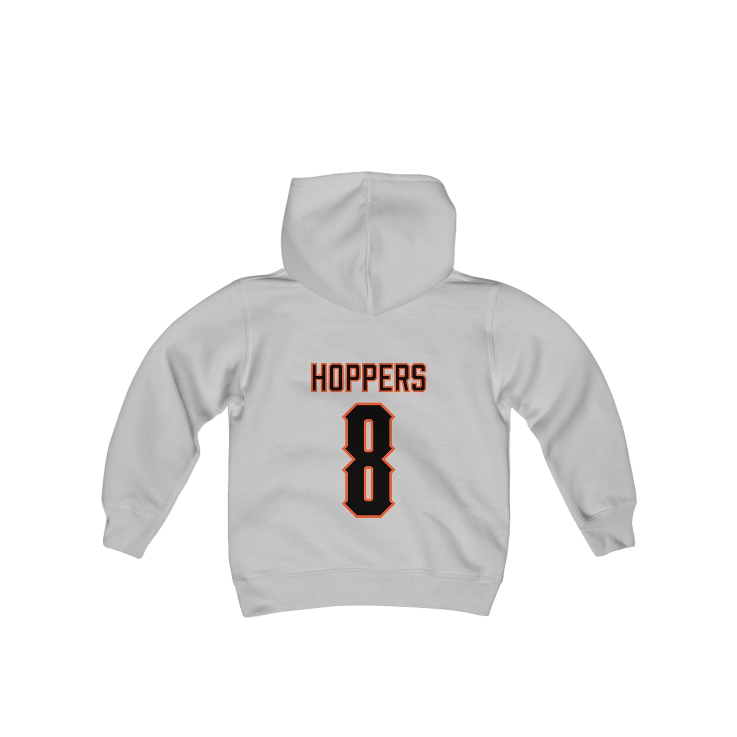 Youth Katelyn Hoppers #8 Cursive Cowgirls Hoodie