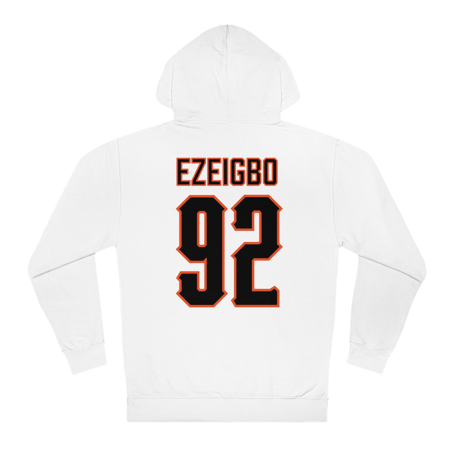 Obi Ezeigbo #92 Cursive Cowboys Hoodie