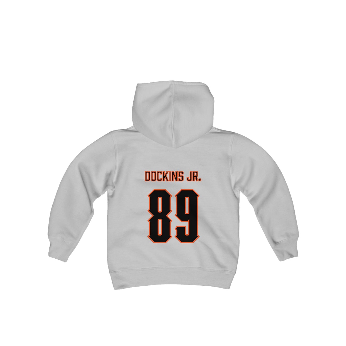 Youth Marcus Dockins Jr. #89 Cursive Cowboys Hoodie