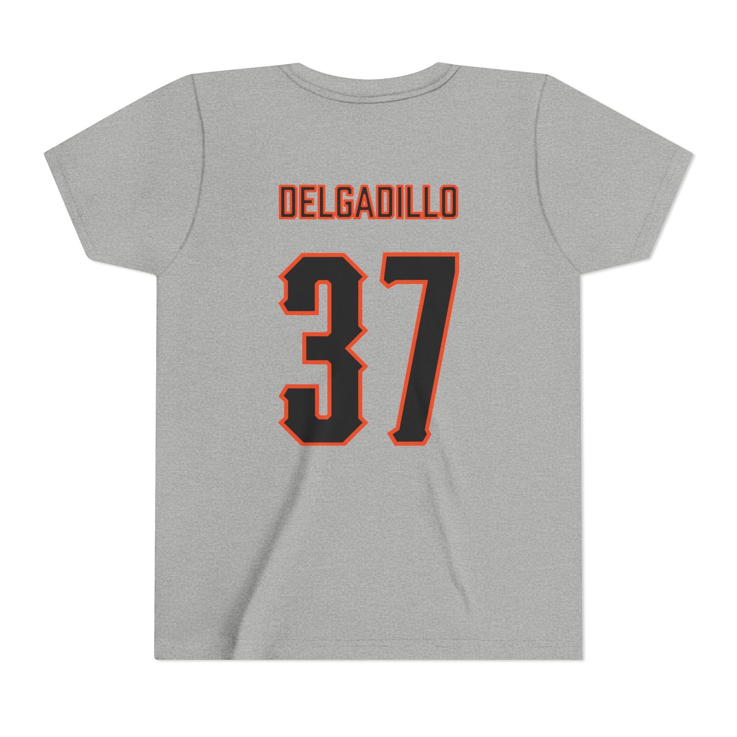 Youth Megan Delgadillo #37 Cursive Cowgirls T-Shirt