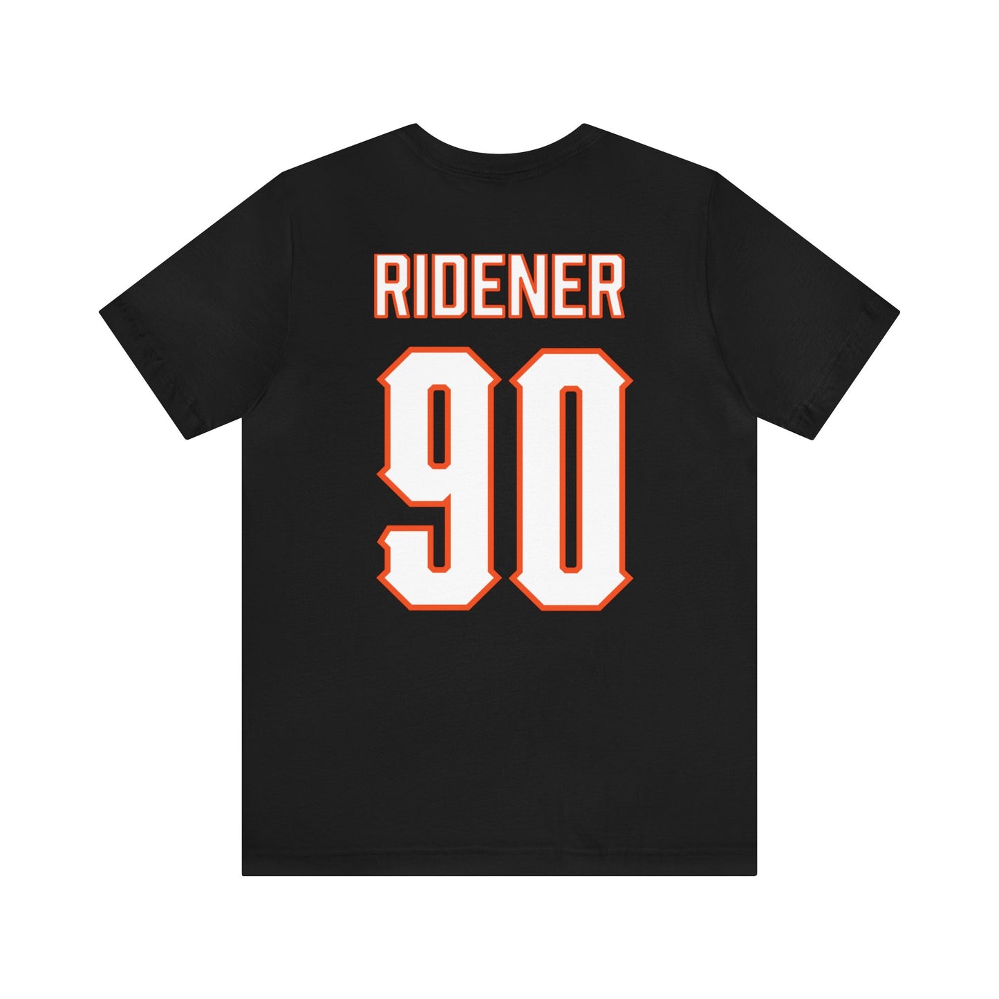 AJ Ridener #90 Cursive Cowboys T-Shirt