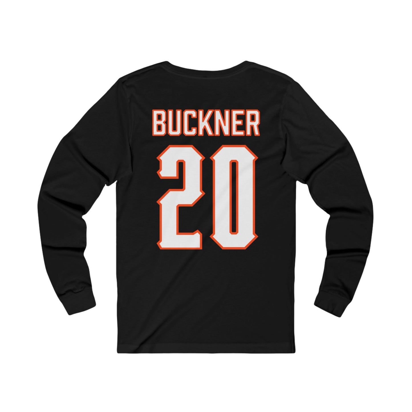 DeSean Buckner #20 Cursive Cowboys Long Sleeve