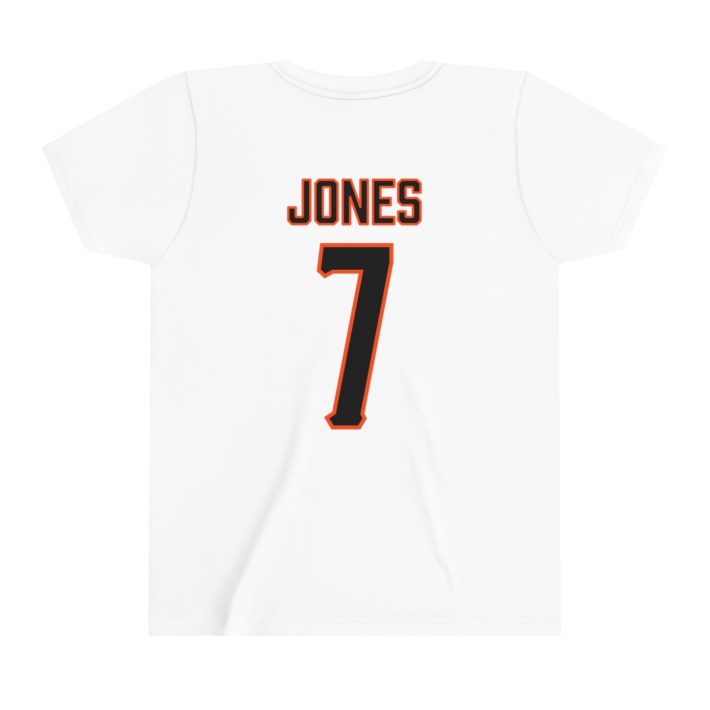 Youth Katie Jones #7 Cursive Cowgirls T-Shirt